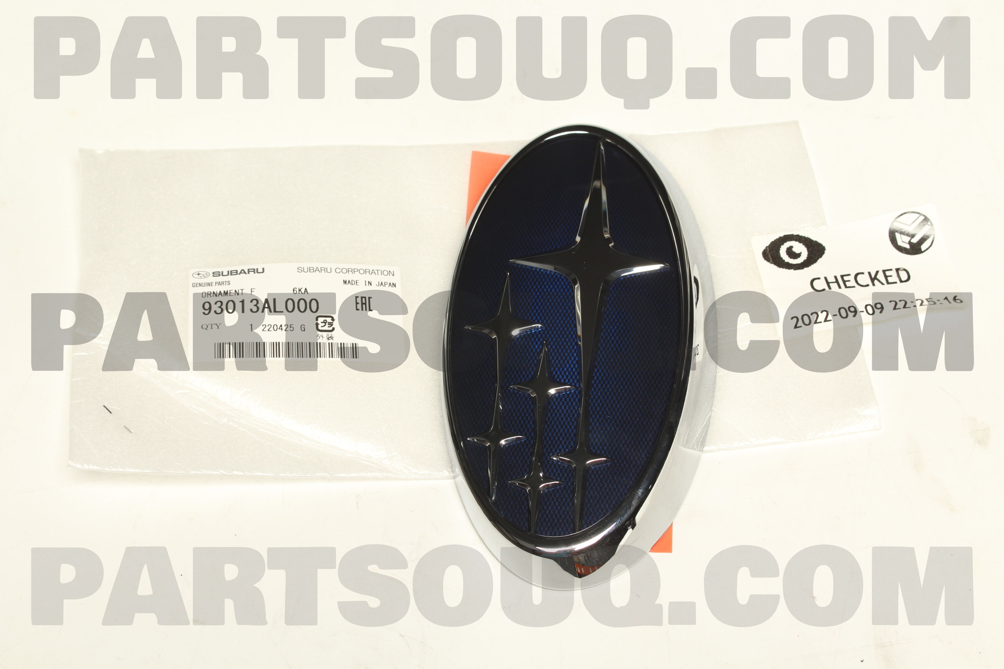 Genuine OEM Subaru 93013AL000 Front Grille Emblem Badge – Direct Replacement