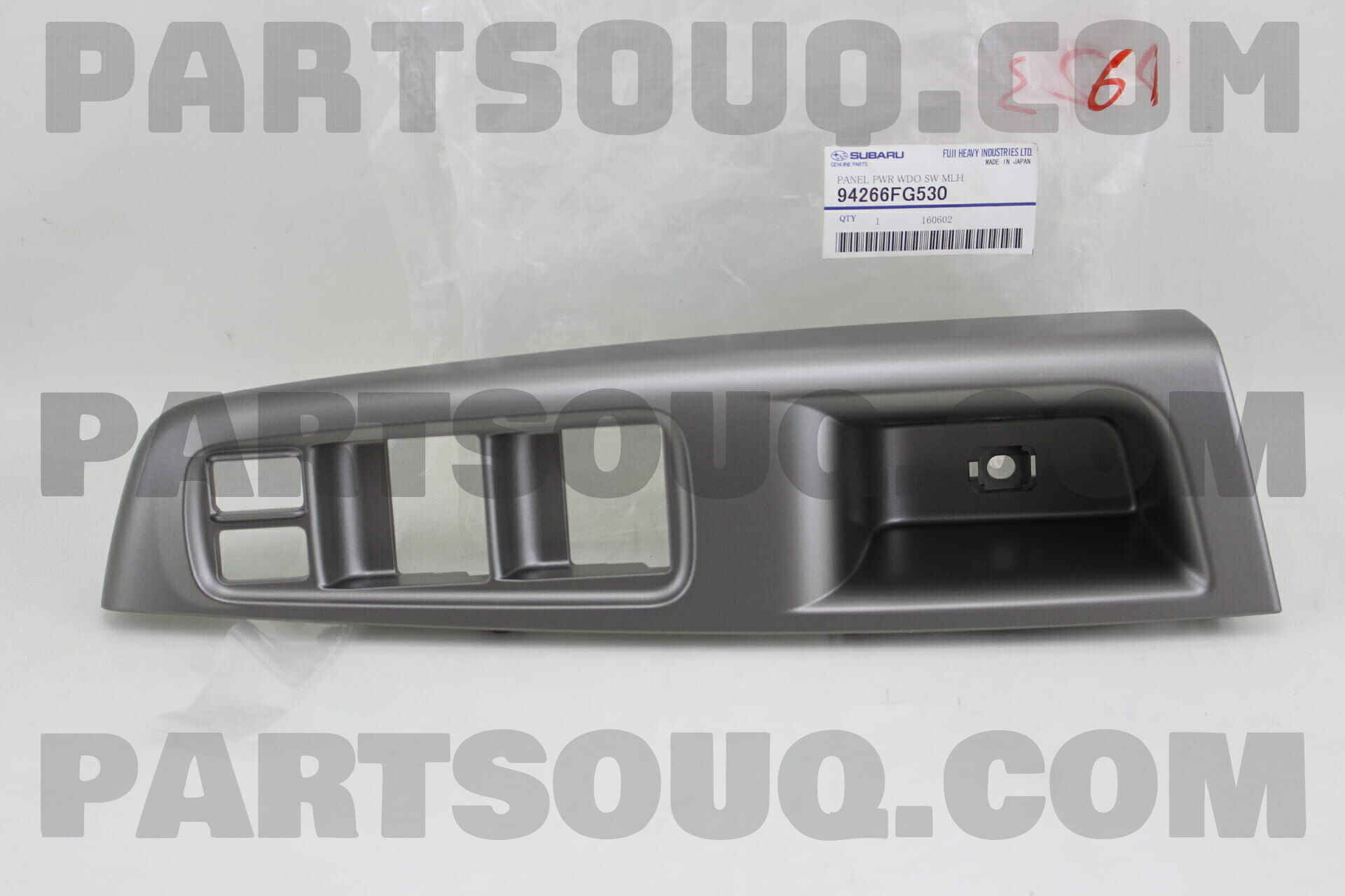 PANEL PWR WDO SW MLH 94266FG530 | Subaru Parts | PartSouq