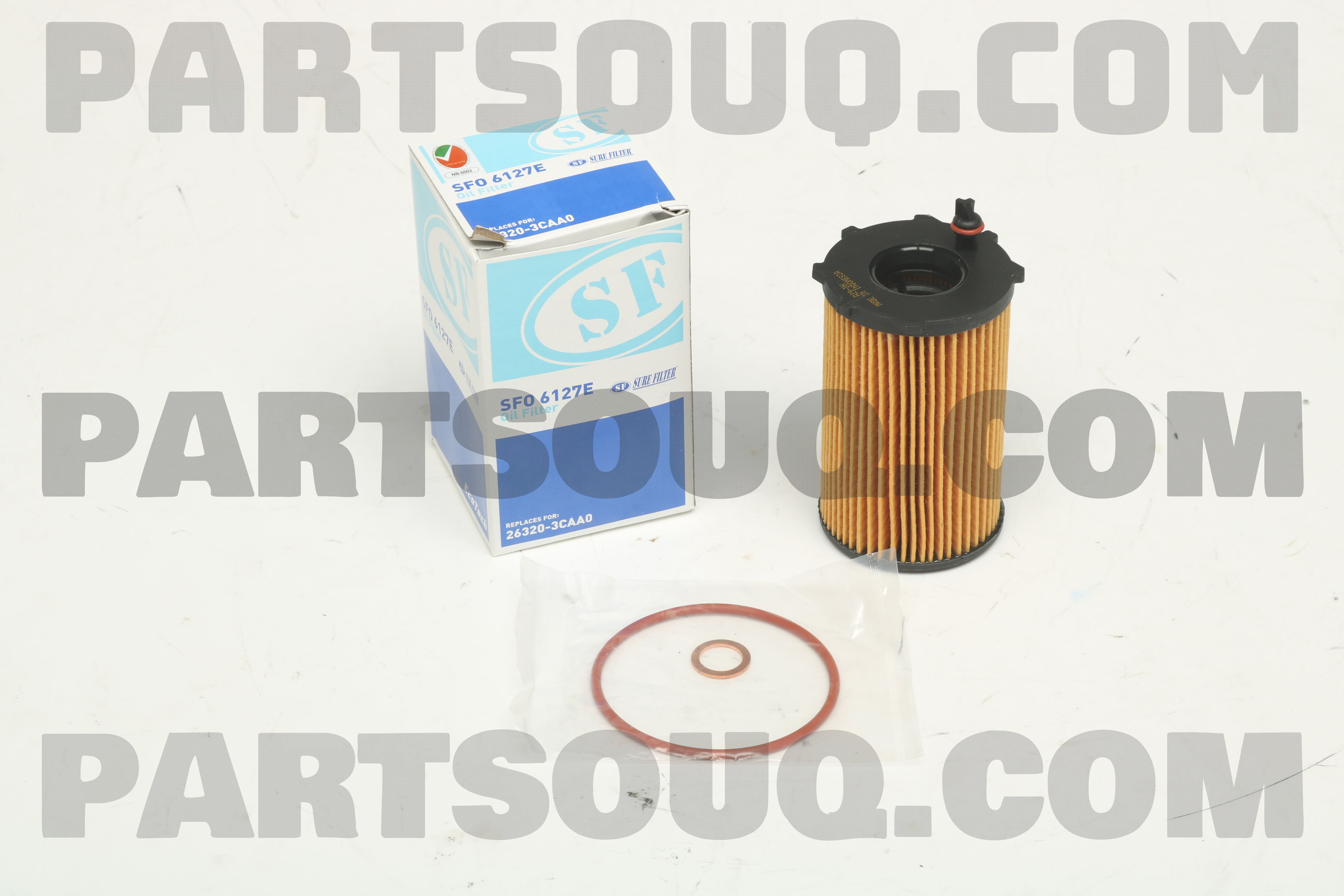thumbnail image 2 of MG Filters OEM Oil Filter For Hyundai Kia 3.3L 3.5L - Replaces 26320-3CAA0 2 of 6