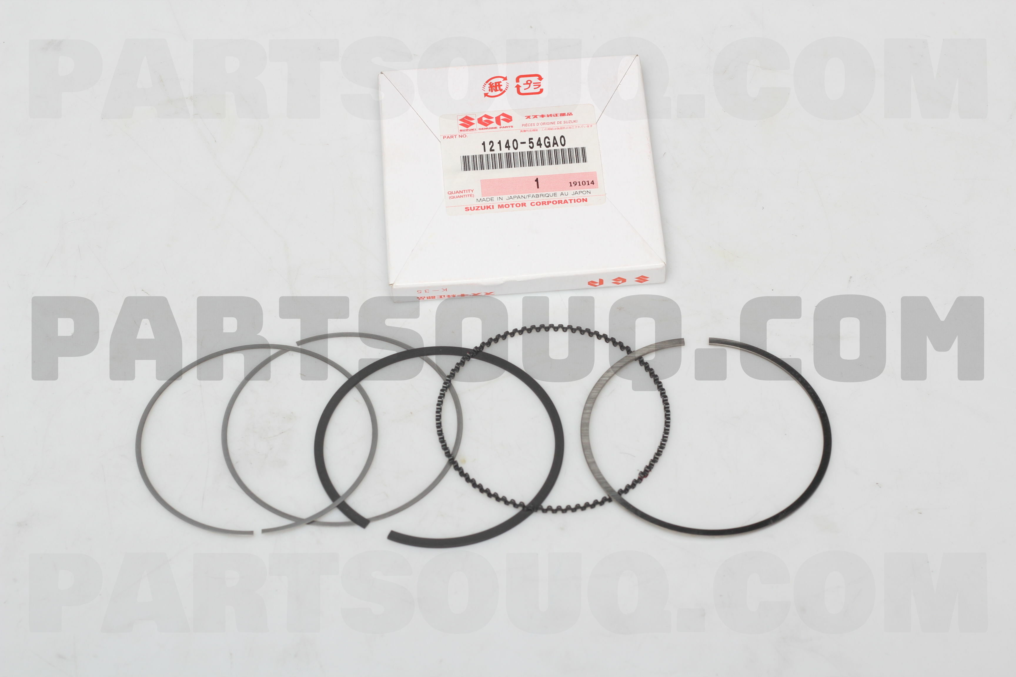Suzuki VS1400 Intruder Kolbenringe Piston rings Standardmaß STD 94,00 mm 