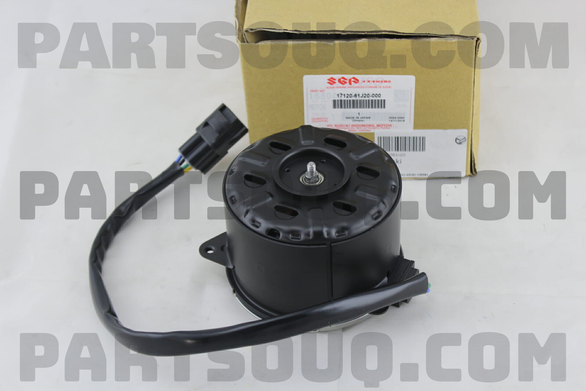 MOTOR ASSY ENG COOLING AE16800 1712061J20 | Suzuki Parts | PartSouq