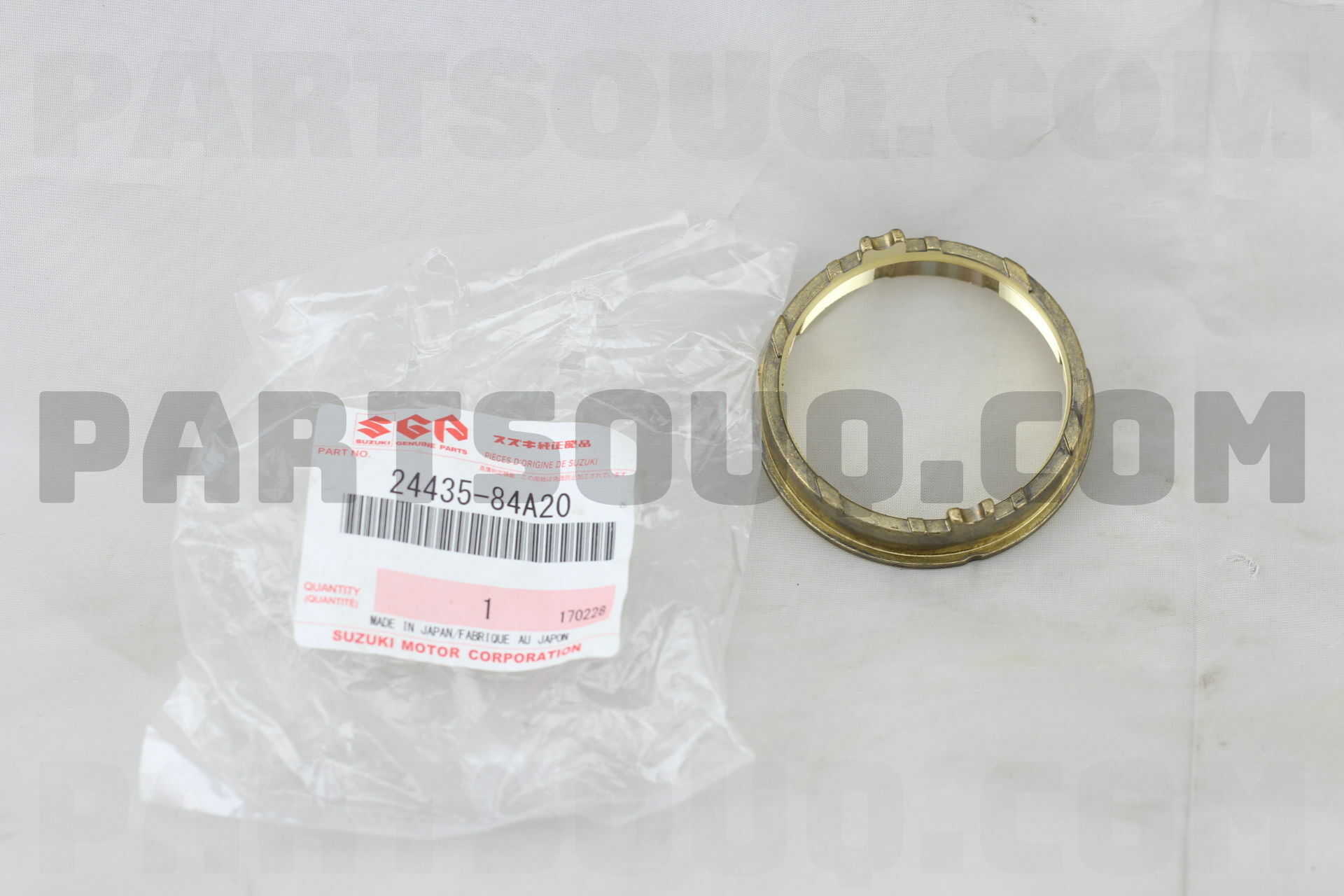 RING, 5TH SPEED SYNC 2443584A00 | Suzuki Parts | PartSouq