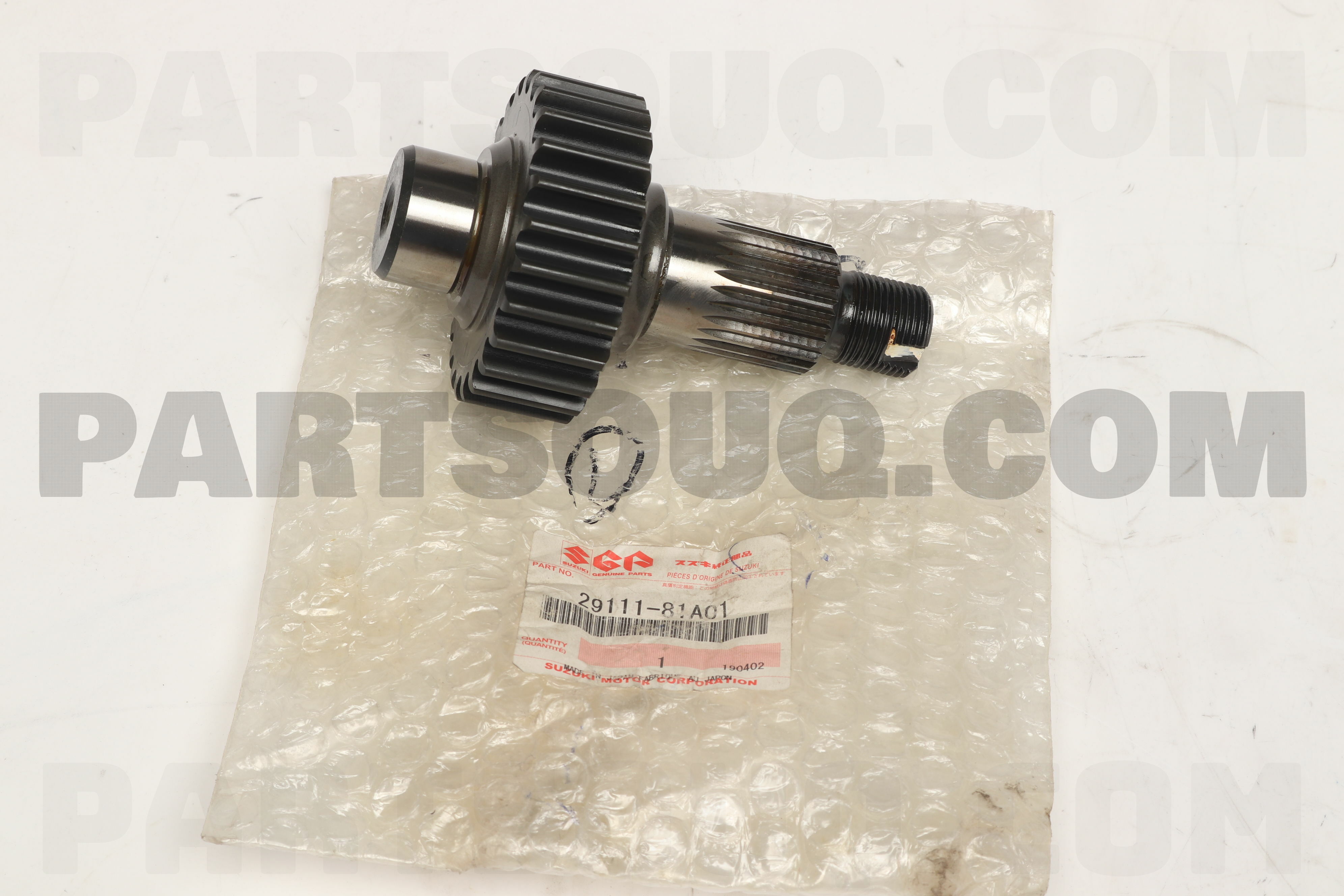 鉄道　部品　詳細不明 SHAFT INPUT 2911181A01 | Suzuki Parts | PartSouq