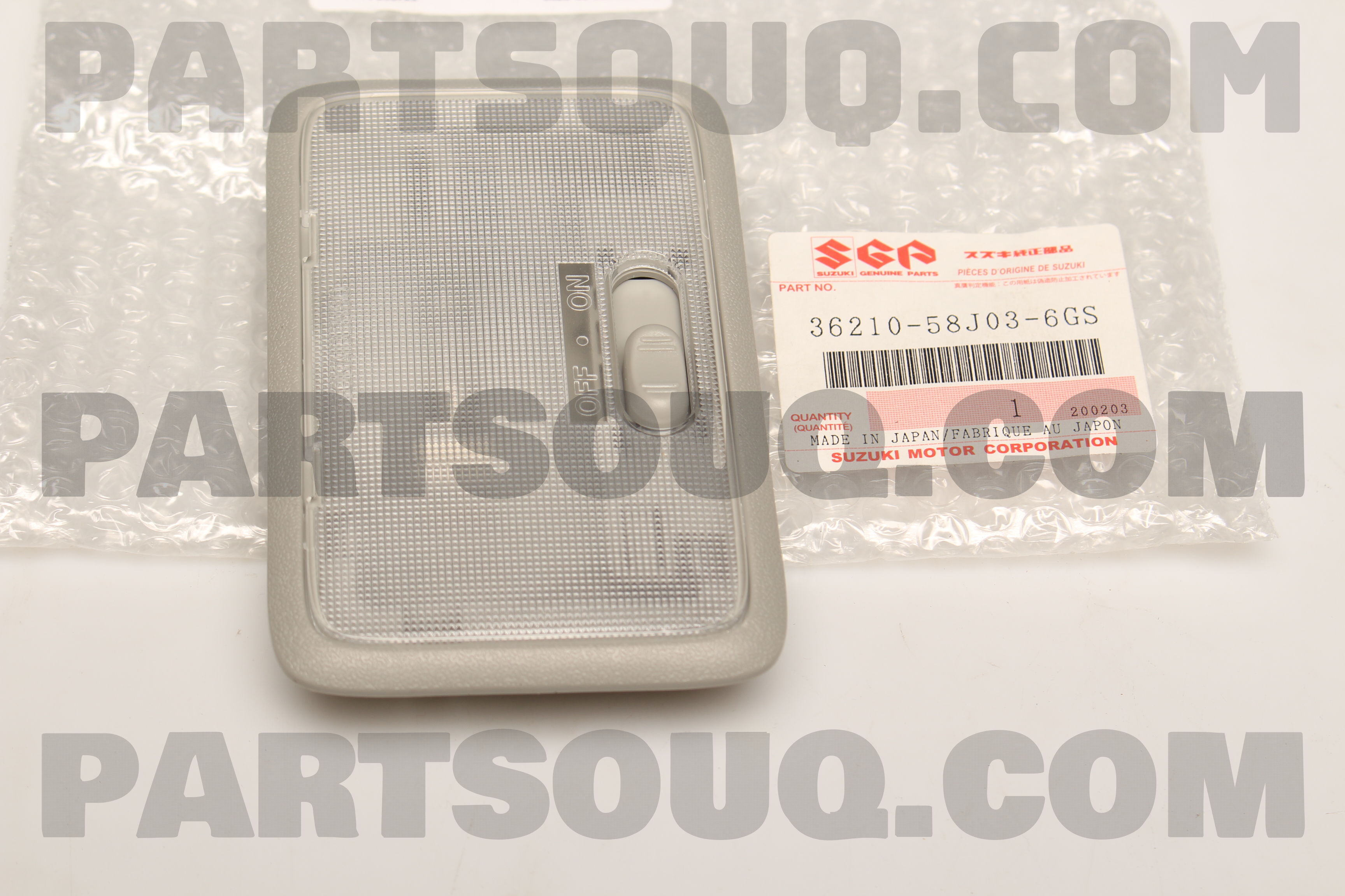 LAMP ASSY RR ROOM 3621058J036GS | Suzuki Parts | PartSouq