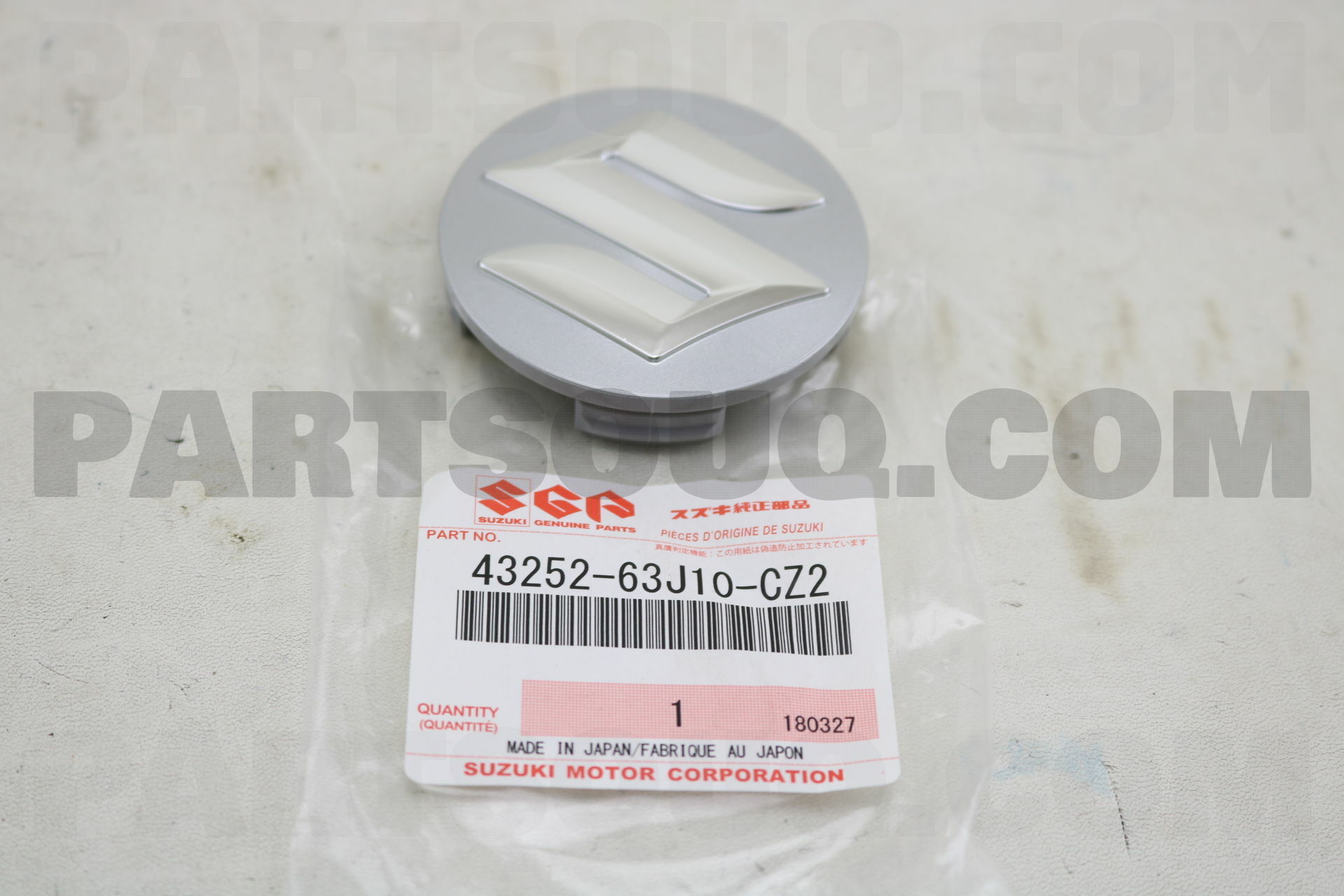 CAP, WHEEL CENTER 4325263J10CZ2 | Suzuki Parts | PartSouq