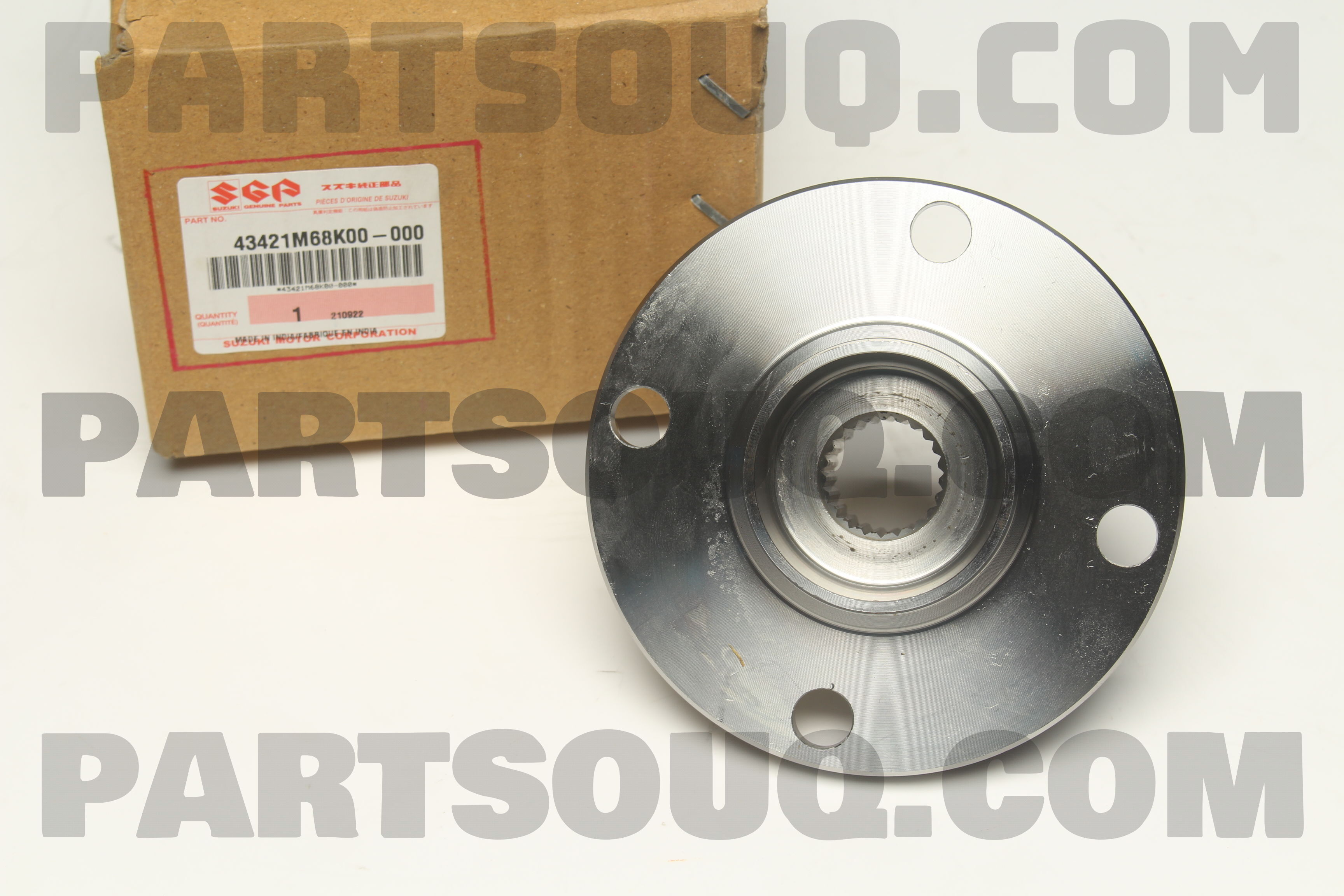 HUB, FRONT WHEEL 43421M68K00 | Suzuki Parts | PartSouq