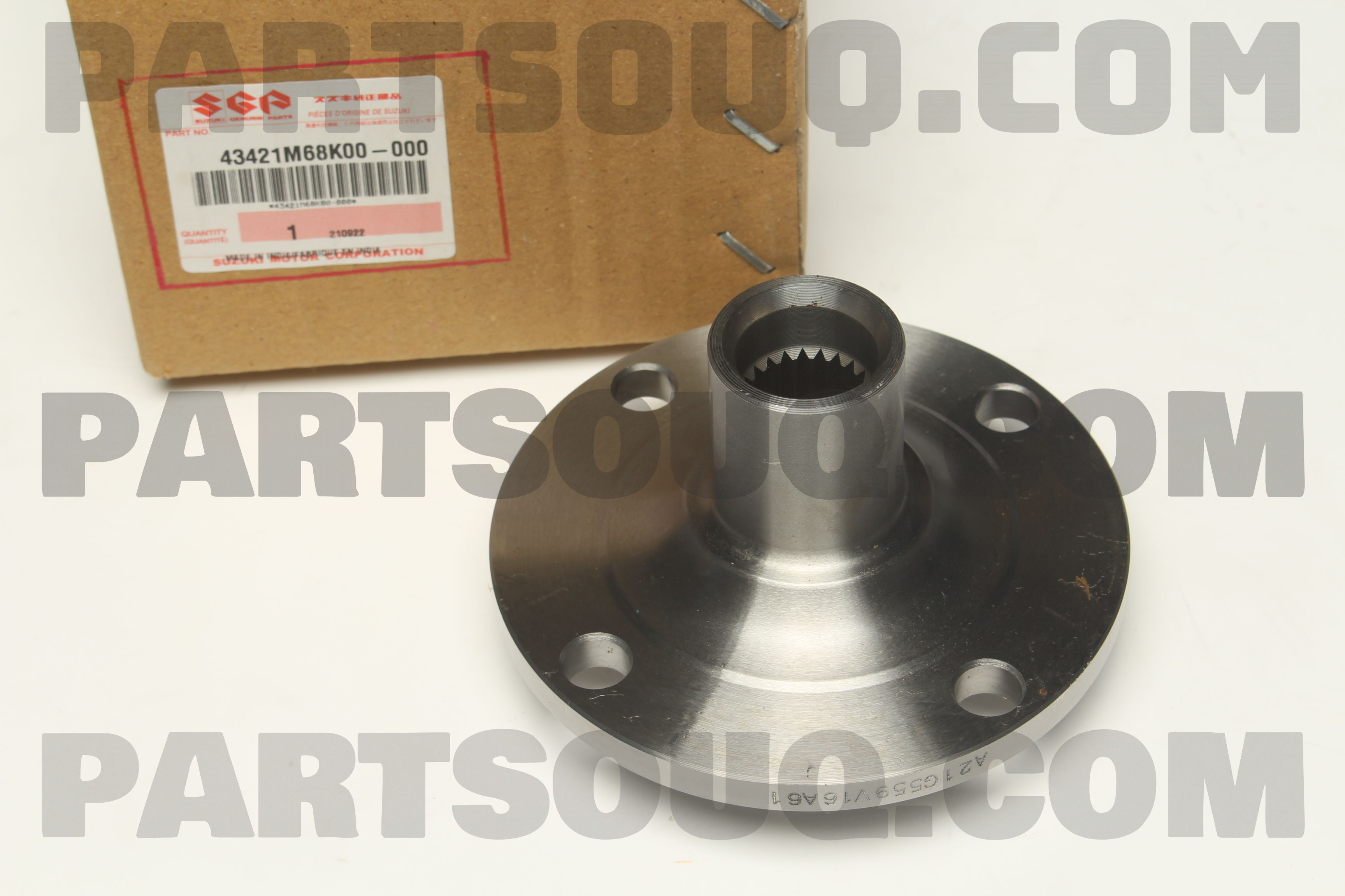 HUB, FRONT WHEEL 43421M68K00 | Suzuki Parts | PartSouq