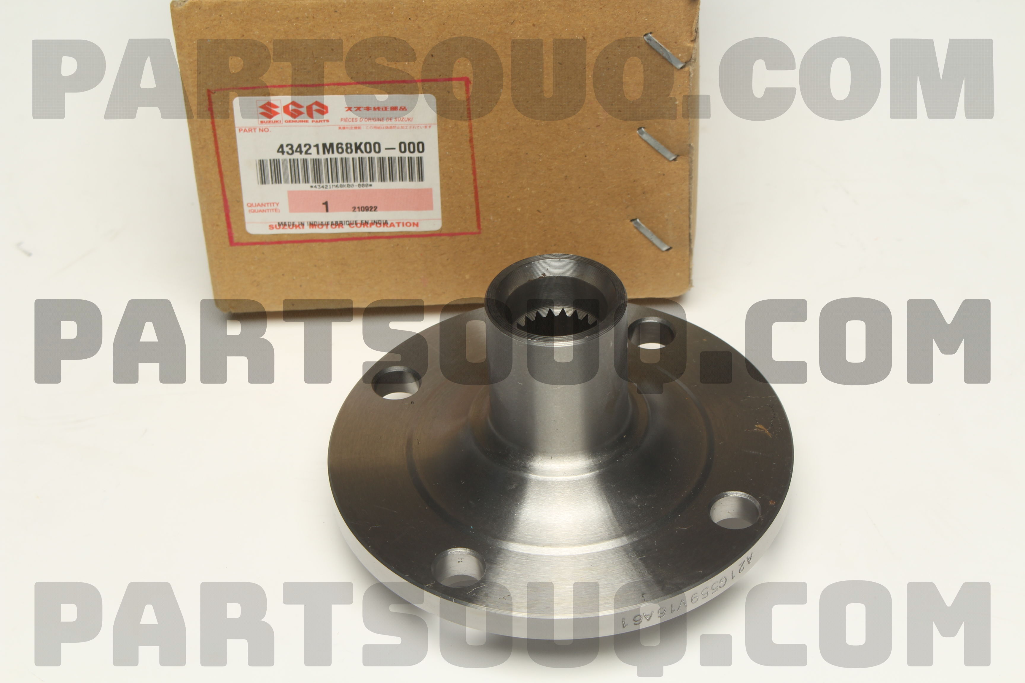 HUB, FRONT WHEEL 43421M68K00 | Suzuki Parts | PartSouq