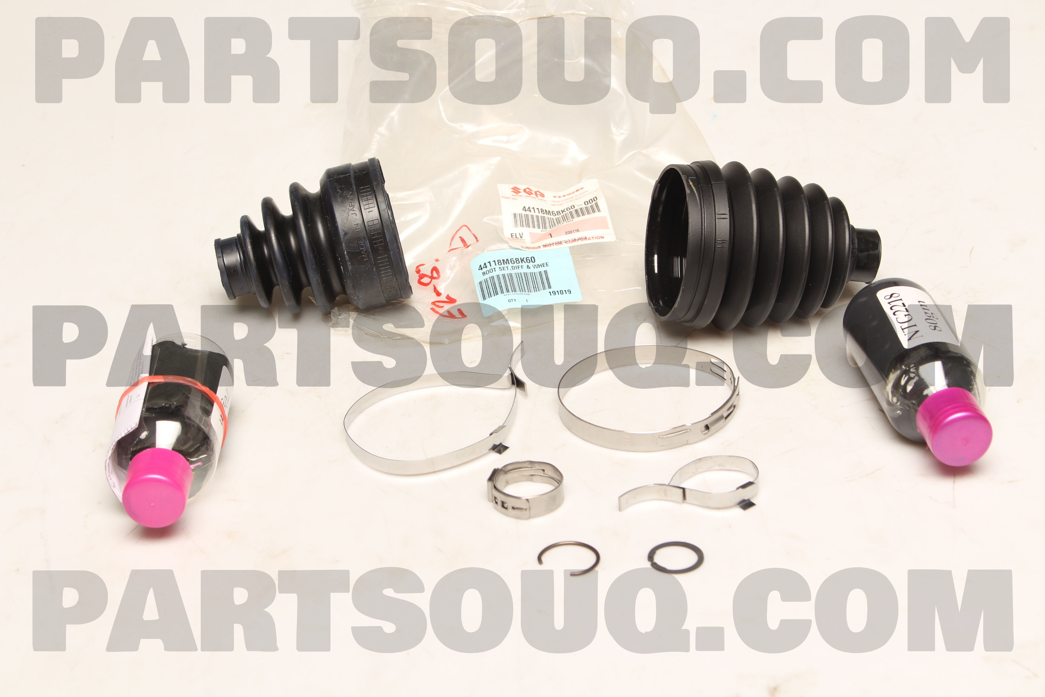 BOOT SET, DIFF & WHEEL SIDE 44118M68K60 | Suzuki Parts | PartSouq