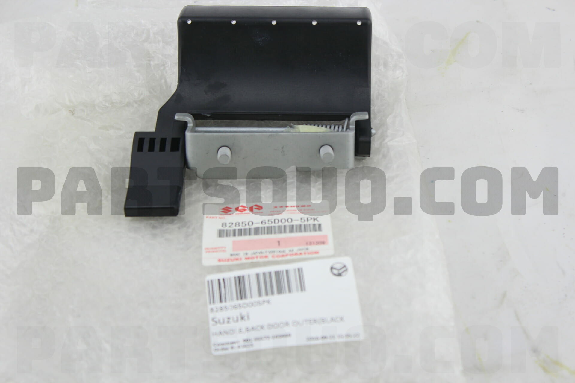 Handle, Door Outer (Black) 8285065D005Pk | Suzuki Parts | Partsouq
