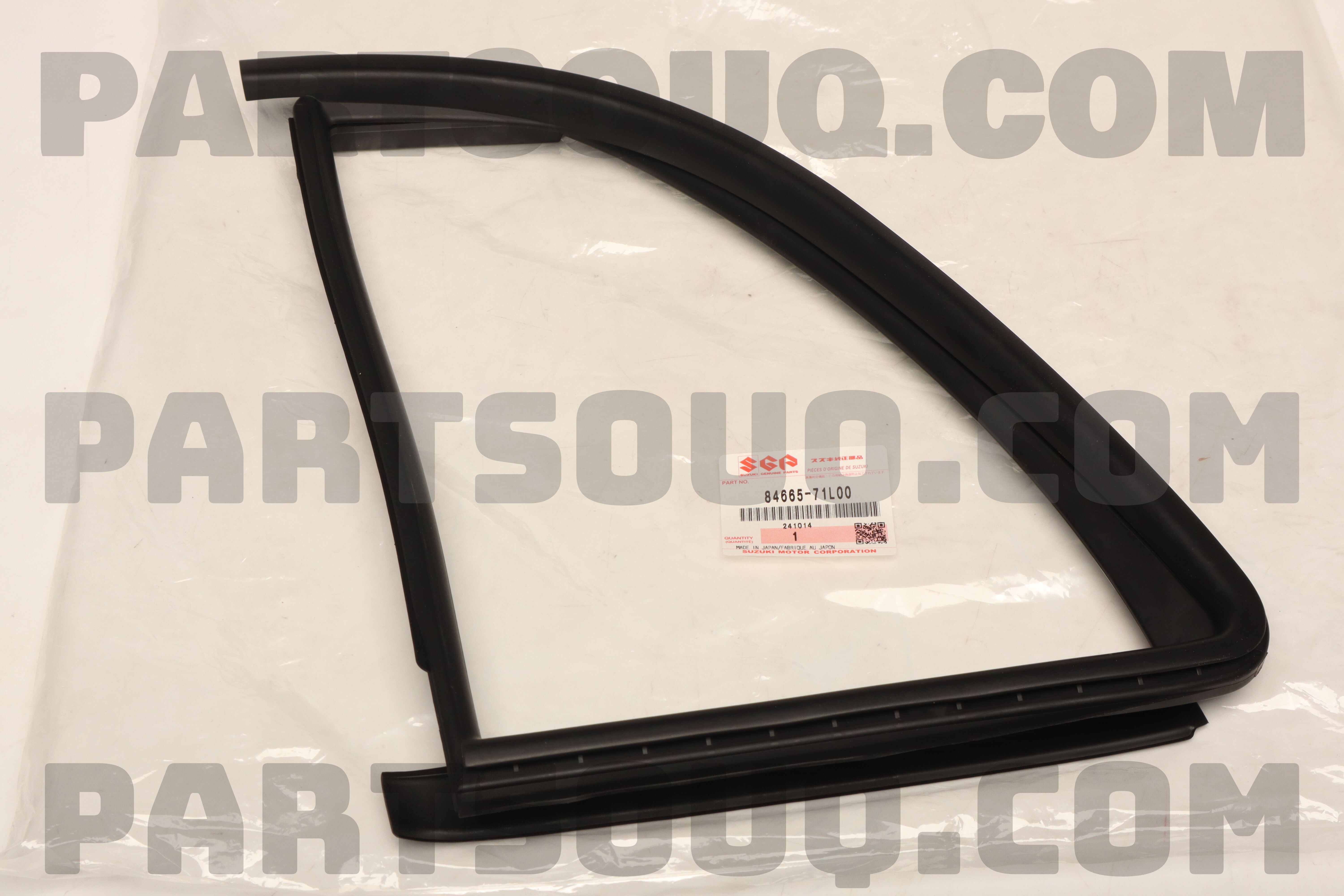 WEATHERSTRIP, DR PARTITION RH 8466571L00 | Suzuki Parts | PartSouq