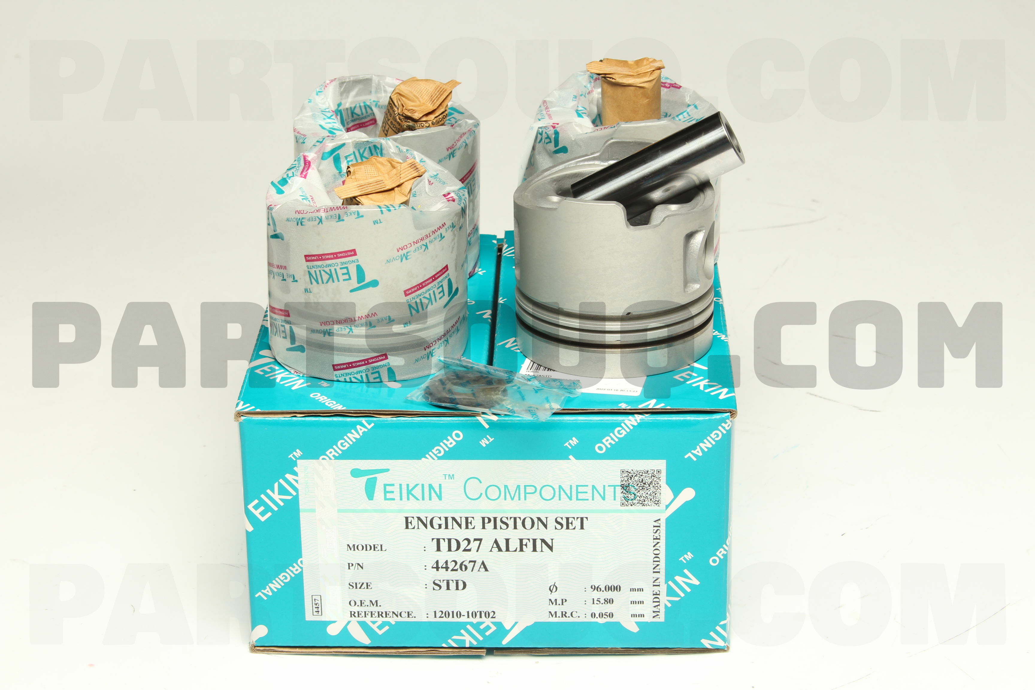 PISTON SET STD TD27 ALFIN (SET OF 1) 44267ASTD | TEIKIN Parts | PartSouq