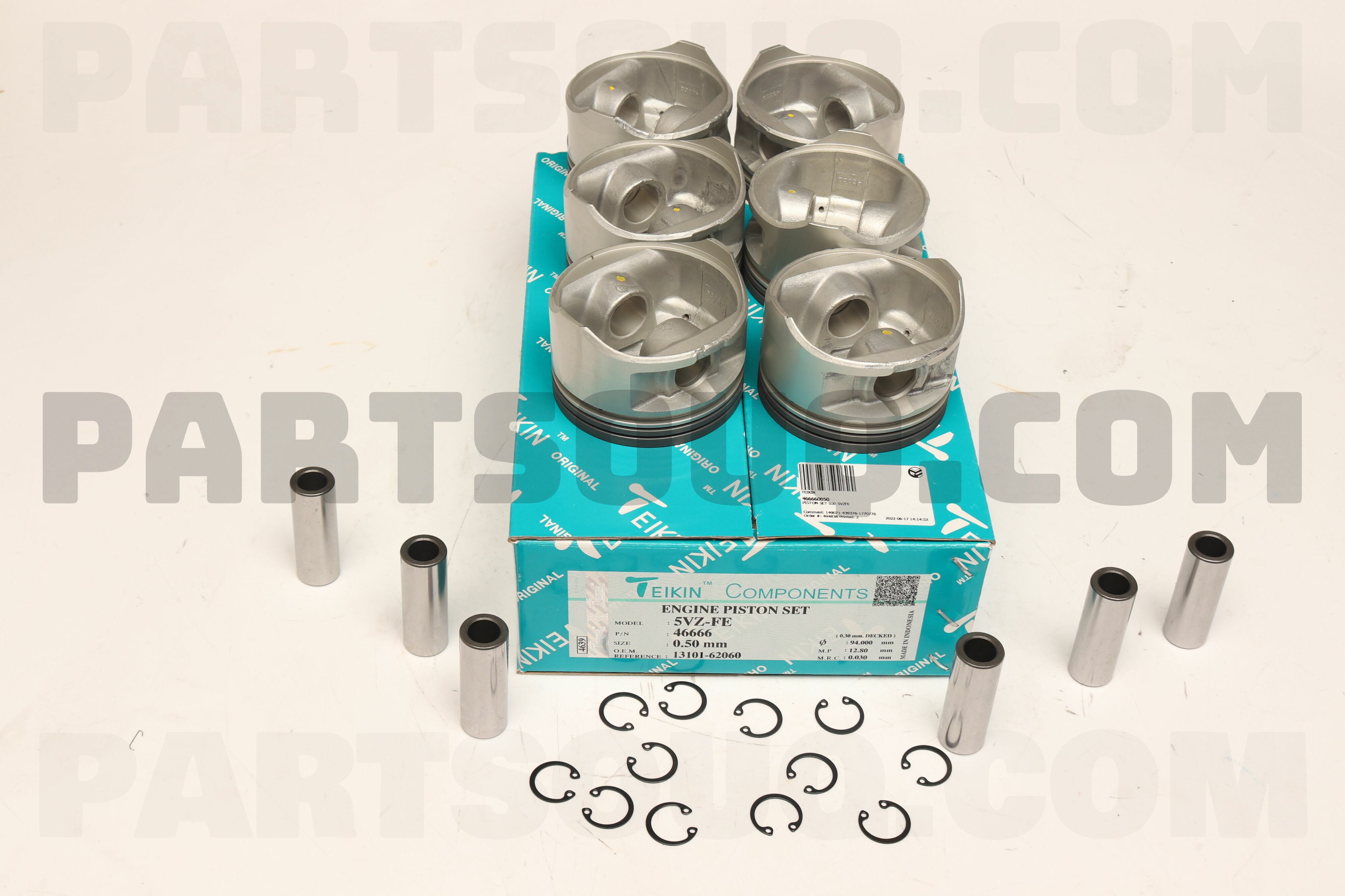 PISTON SET 050 5VZFE 466660050 | TEIKIN Parts | PartSouq