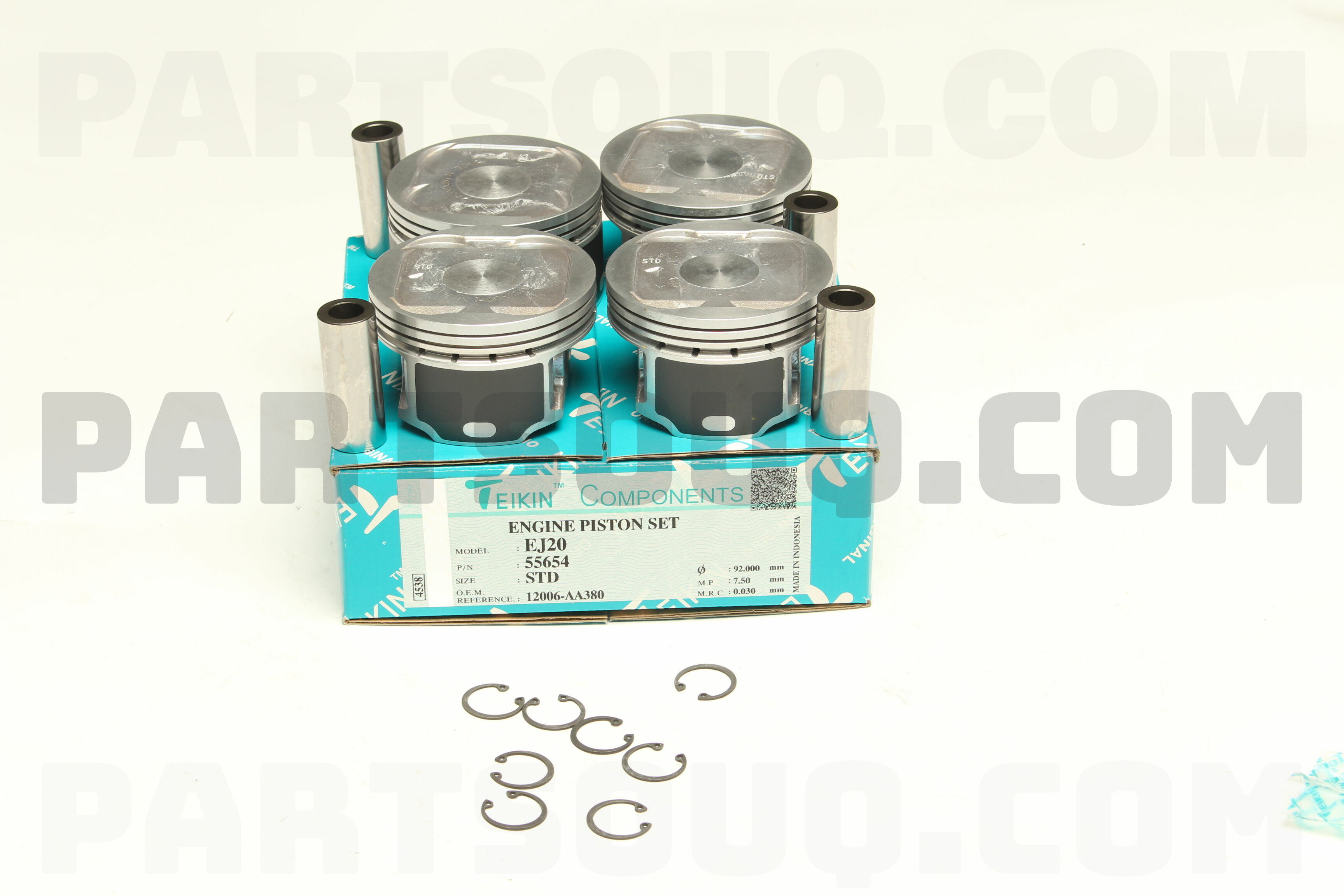 PISTON SET STD EJ20 (SET OF 1) 55654STD | TEIKIN Parts | PartSouq