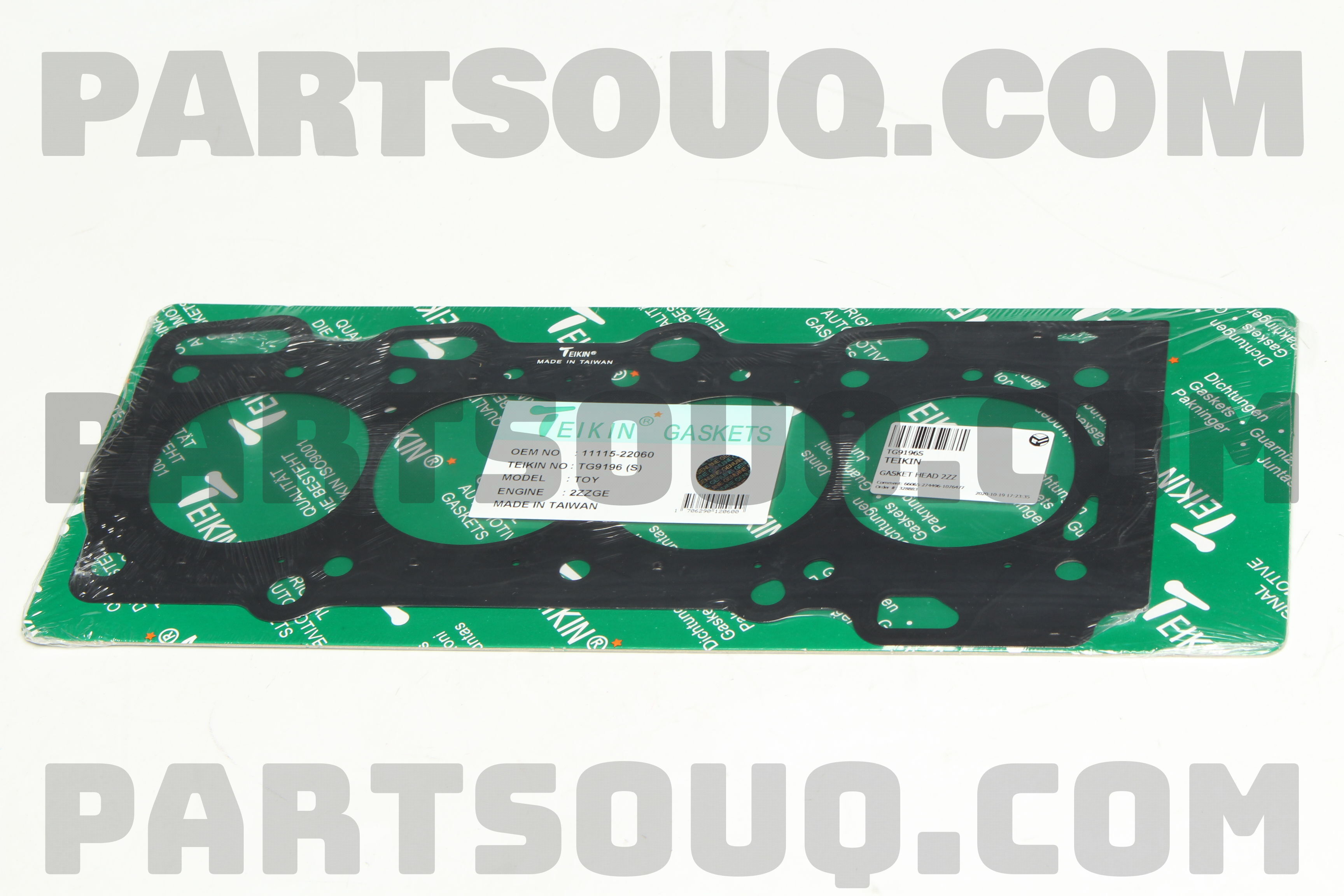 パーツ Tkg Tkg GASKET HEAD 2ZZ (SET OF 1) TG9196S | TEIKIN Parts | PartSouq