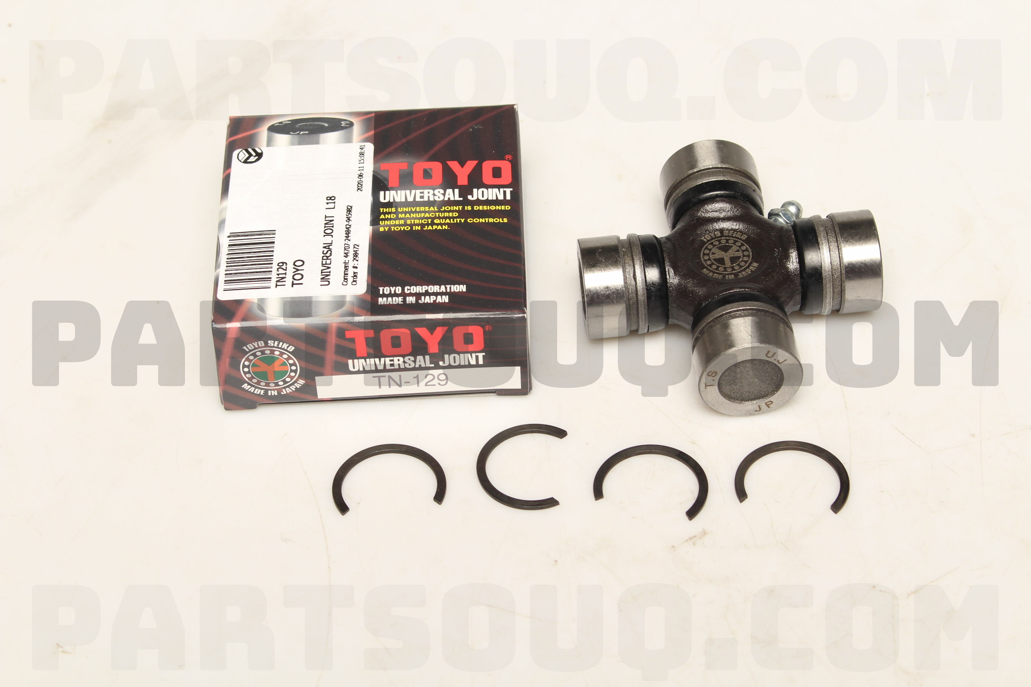 UNIVERSAL JOINT L18 TN129 | TOYO Parts | PartSouq