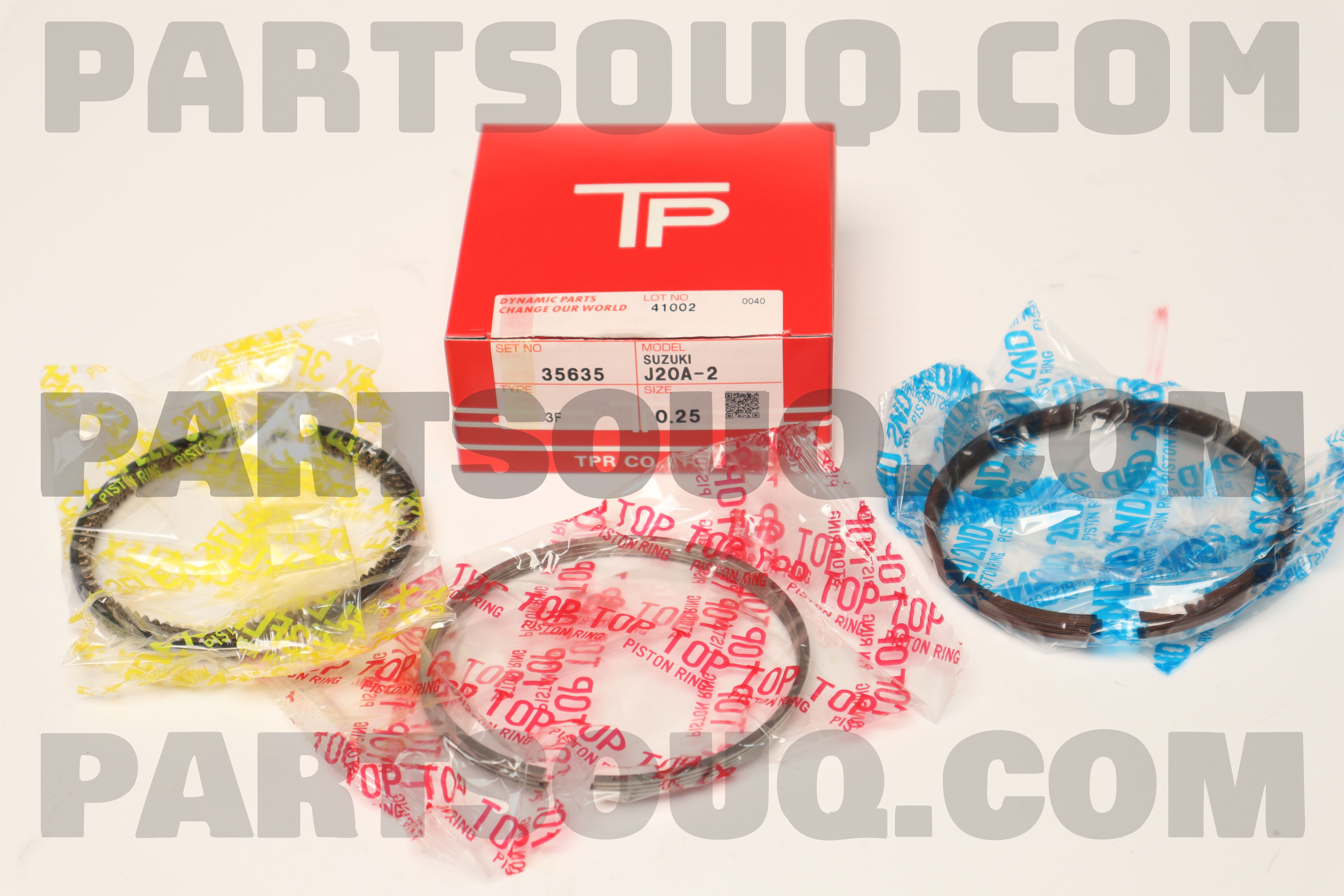 RING SET,PISTON,STD 1214065J00 | Suzuki Parts | PartSouq