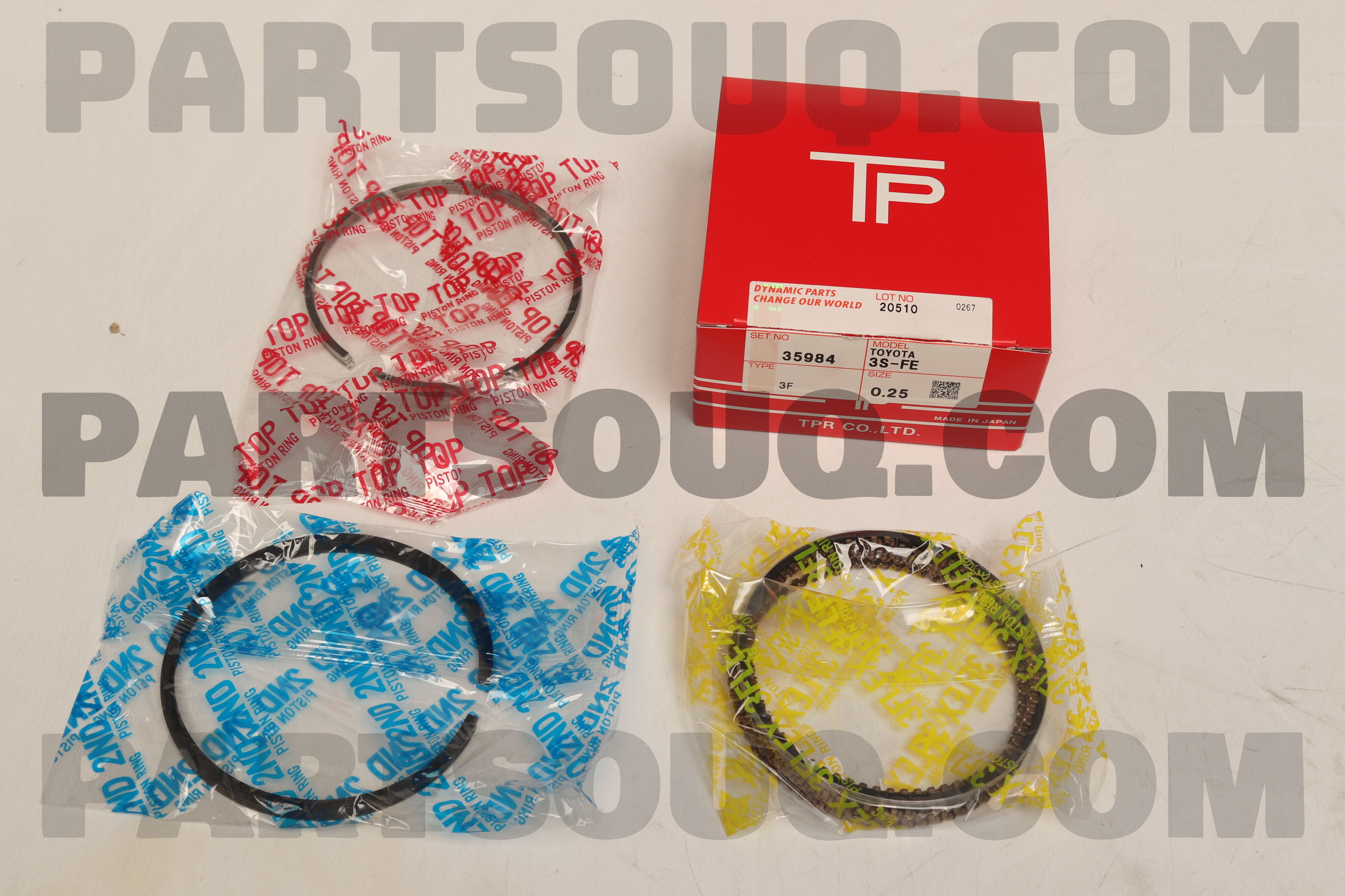 PISTON RING 359843F025 | TP Parts | PartSouq