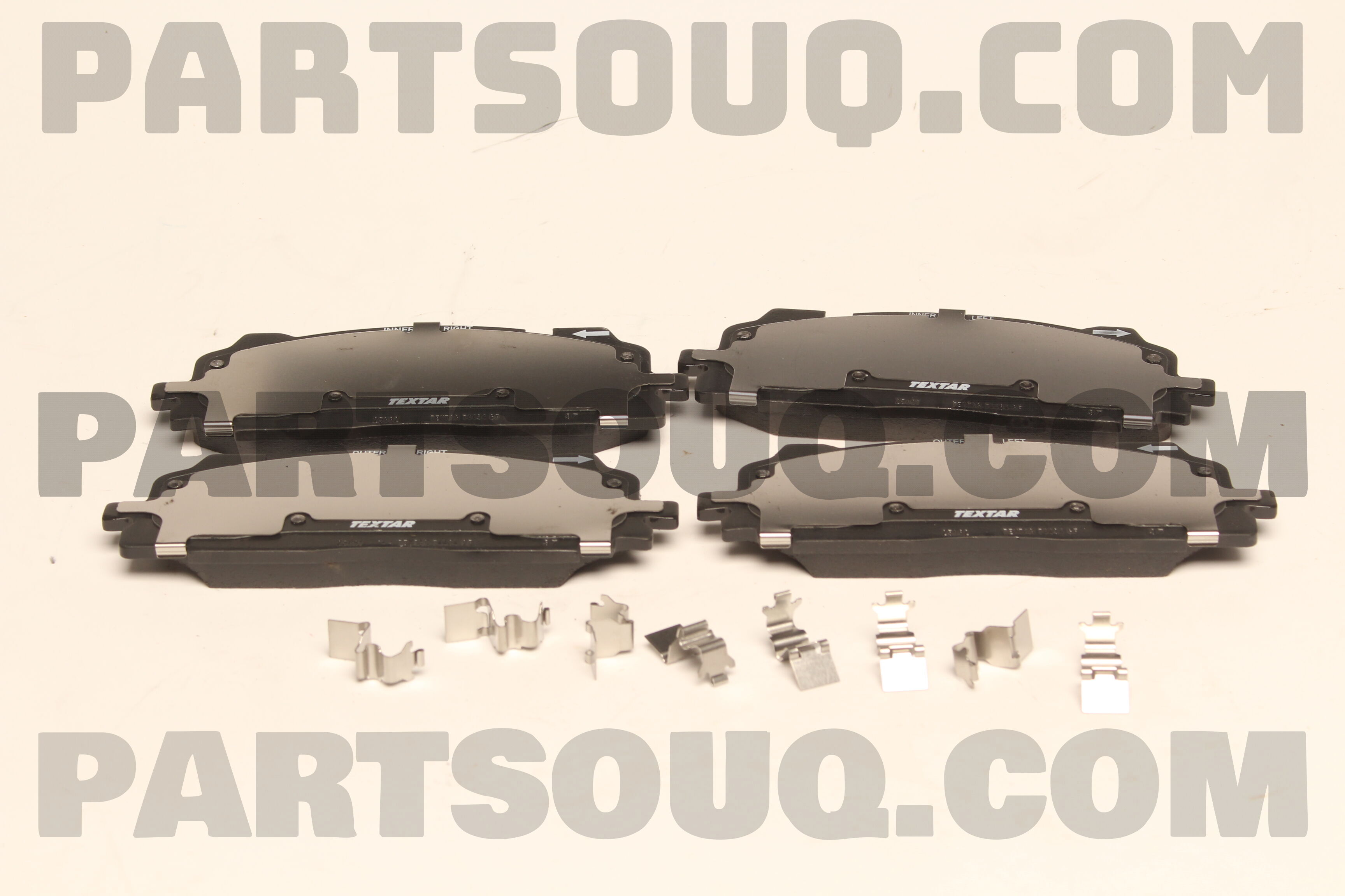 2586101 Textar BRAKE PAD FRT/A4/A5/A8/Q5/Q7Q8