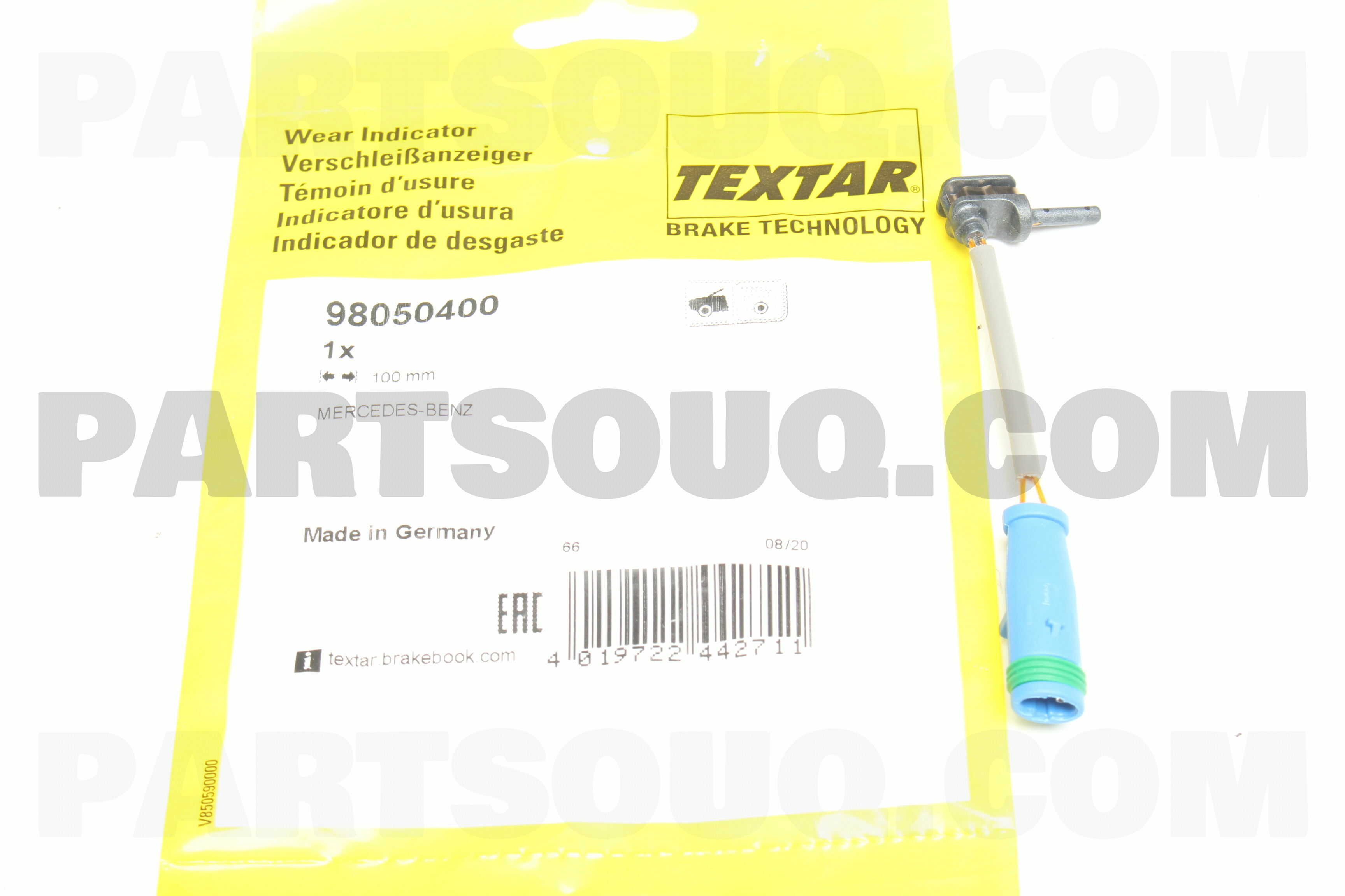 BRAKE WEAR SENSOR,FRONTS(W222 2319050014 MERCEDES Parts PartSouq