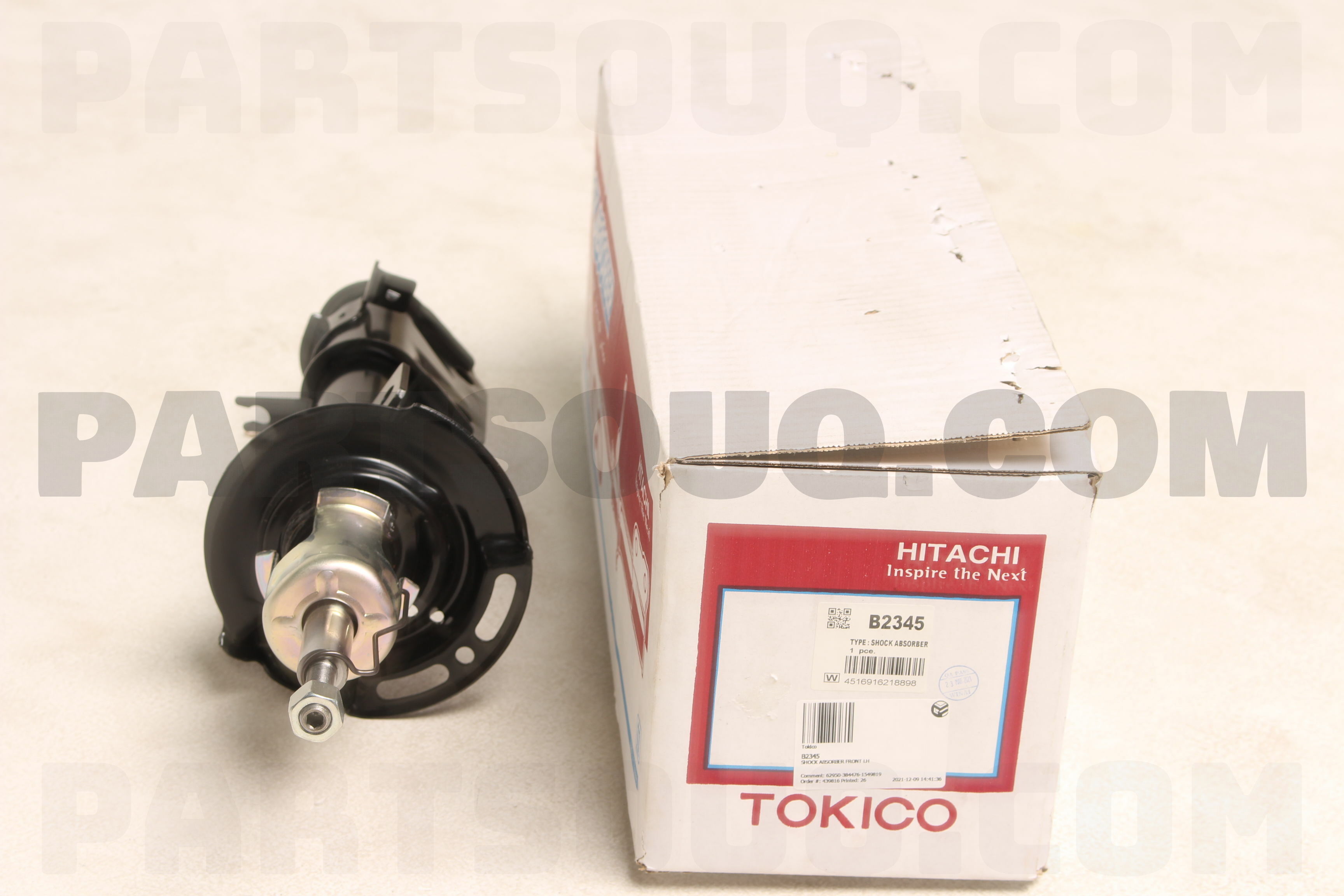 SHOCK ABSORBER FRONT LH B2345 | Tokico Parts | PartSouq