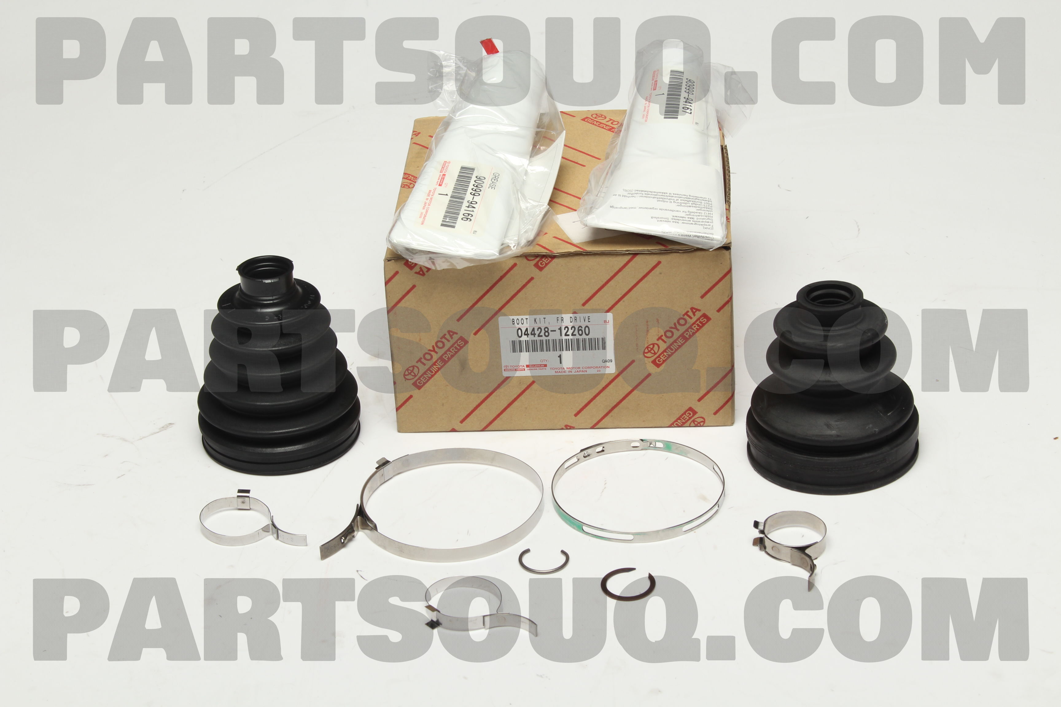 BOOT KIT, FRONT DRIVE SHAFT, IN & OUTBOARD, RH/LH 0443812610