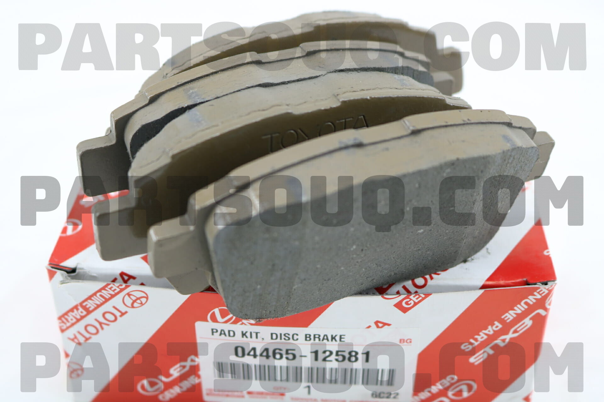 PAD KIT, DISC BRAKE, FRONT 0446512581 | Toyota Parts | PartSouq