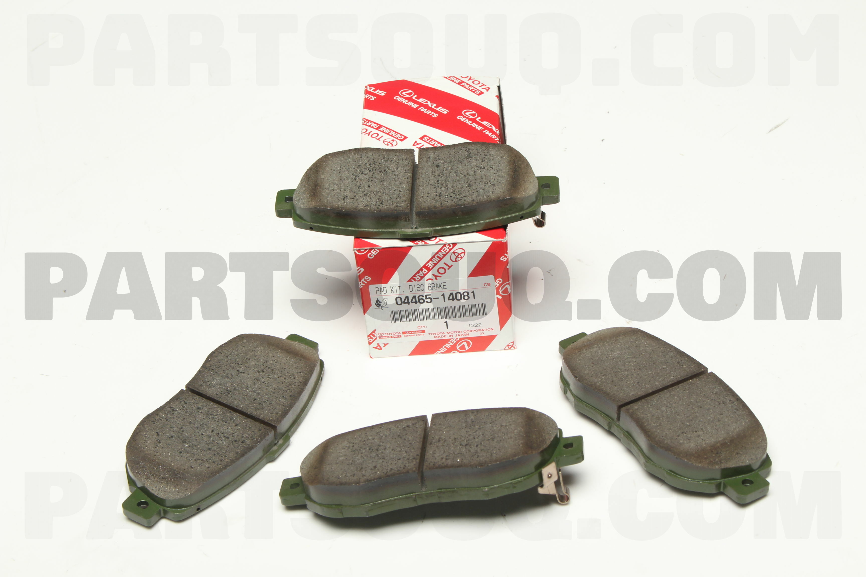 PAD KIT, DISC BRAKE, FRONT 0446514081 | Toyota Parts | PartSouq