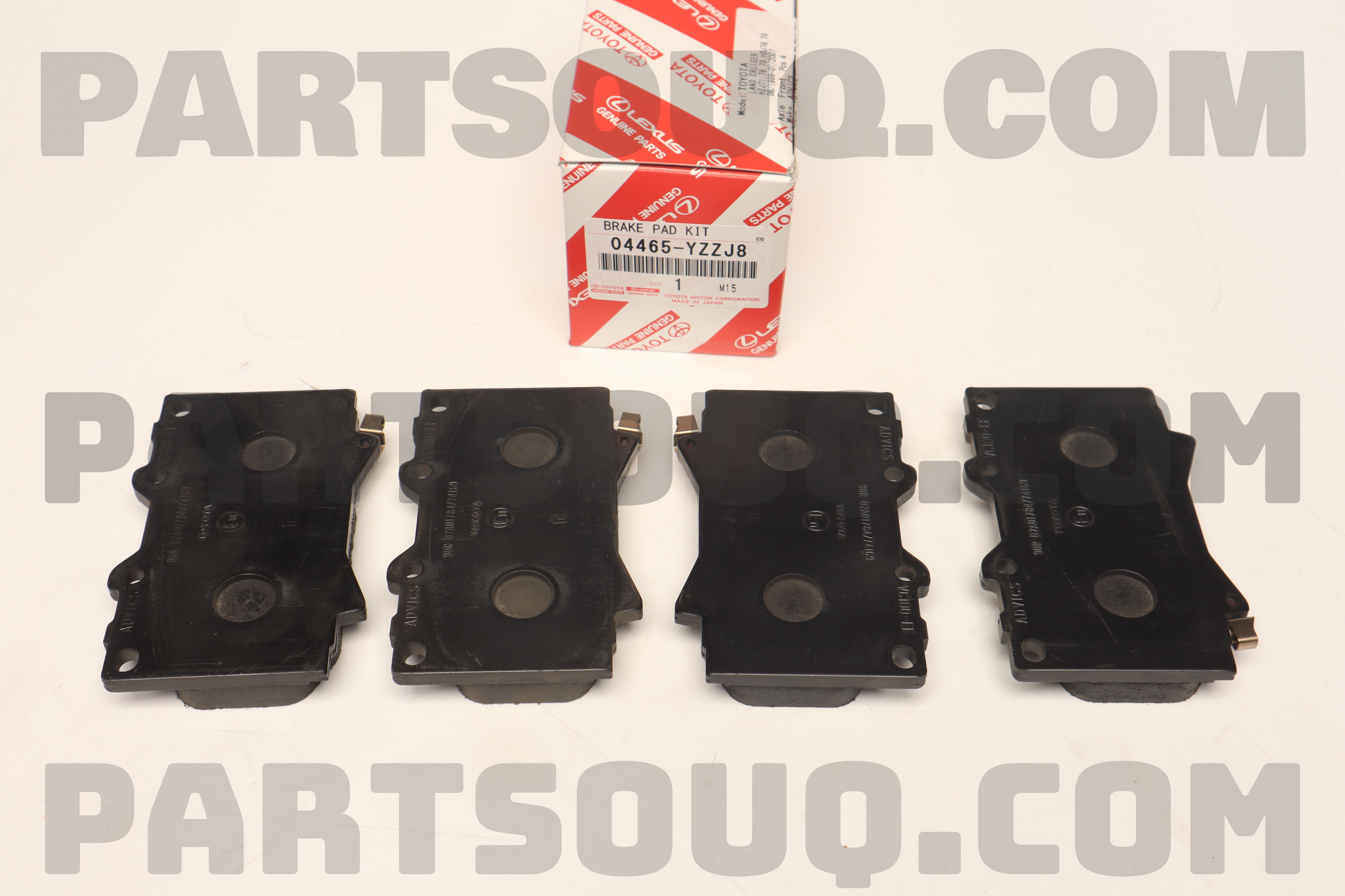 PAD KIT, DISC BRAKE 04465YZZJ8 | Toyota Parts | PartSouq
