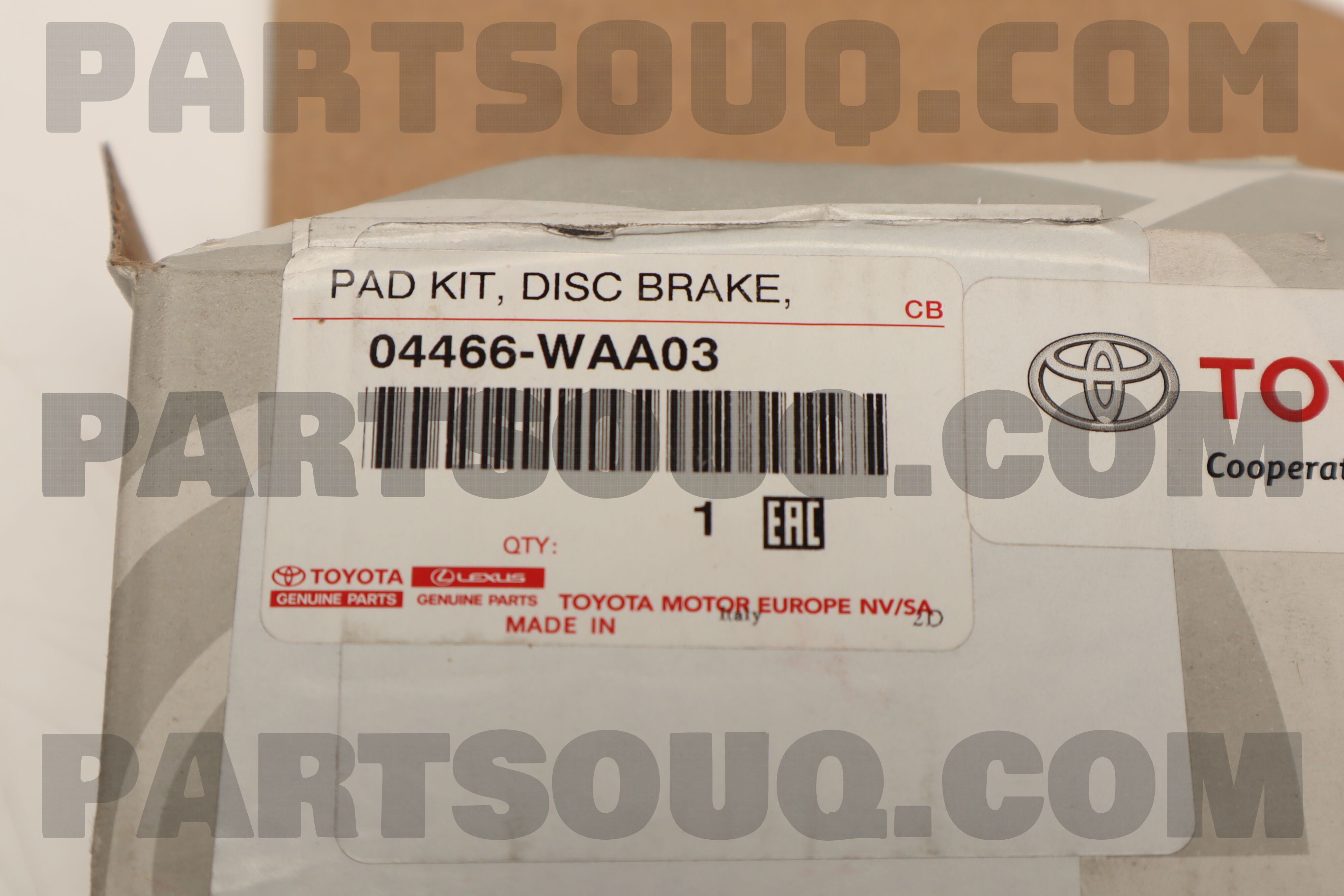 PAD KIT DISC BRAKE 04466WAA03 | Toyota Parts | PartSouq