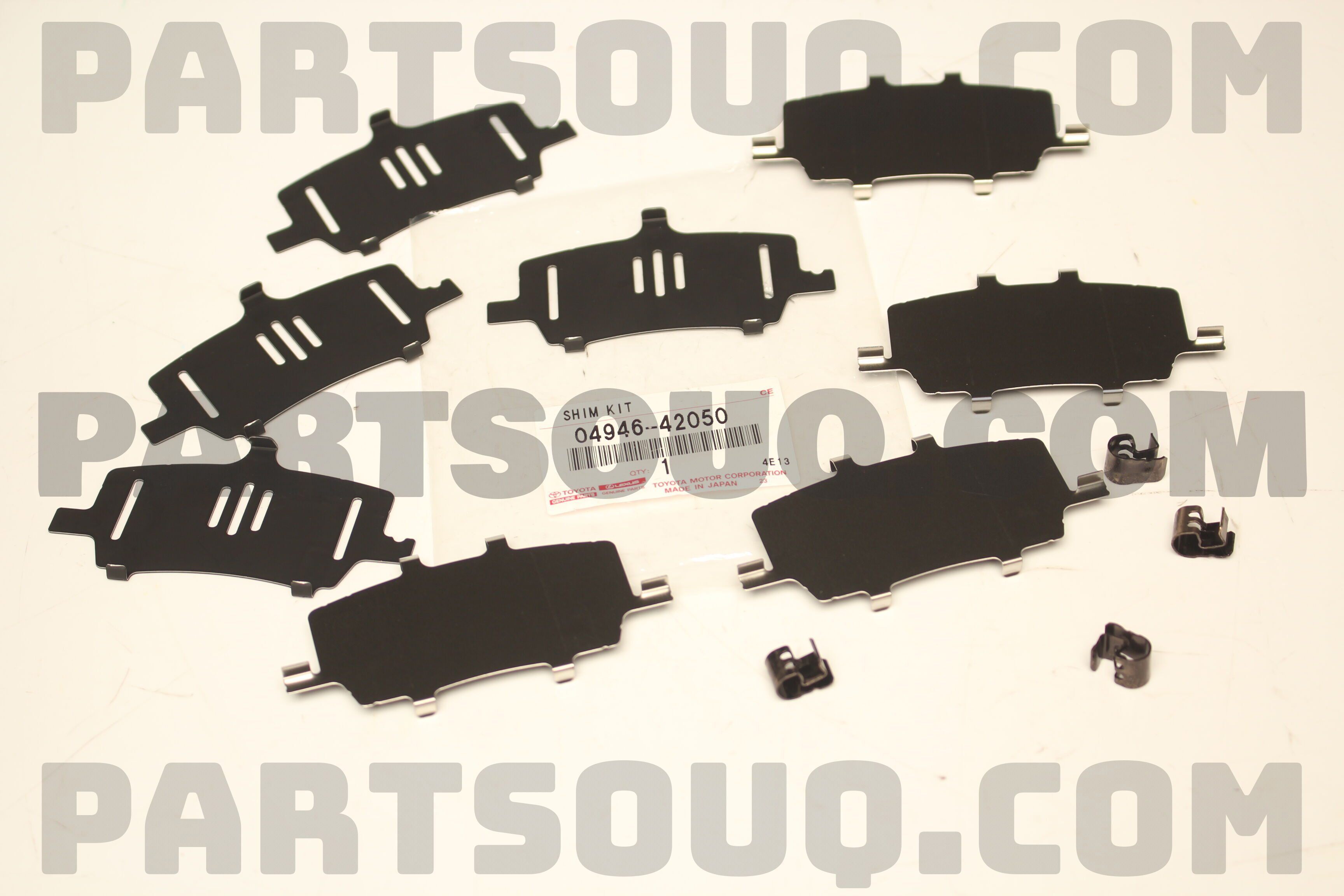 むぅ SHIM KIT, ANTI SQUEAL(FOR REAR DISC BRAKE) 0494642050