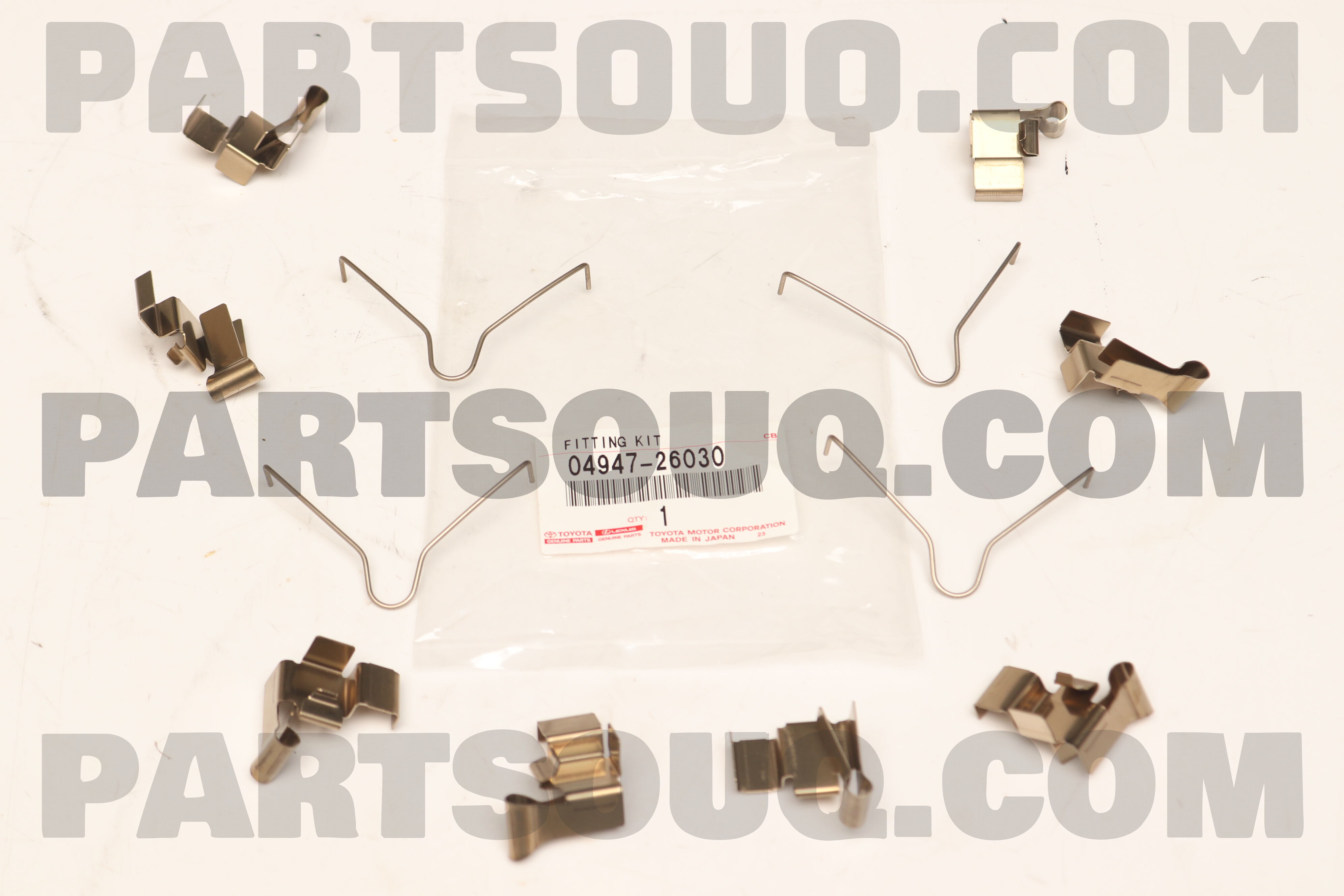 0494726030 FITTING KIT, DISC BRAKE, FRONT