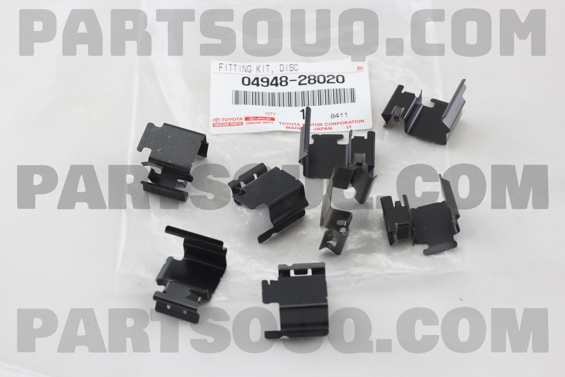 0494828020 FITTING KIT, DISC BRAKE, REAR