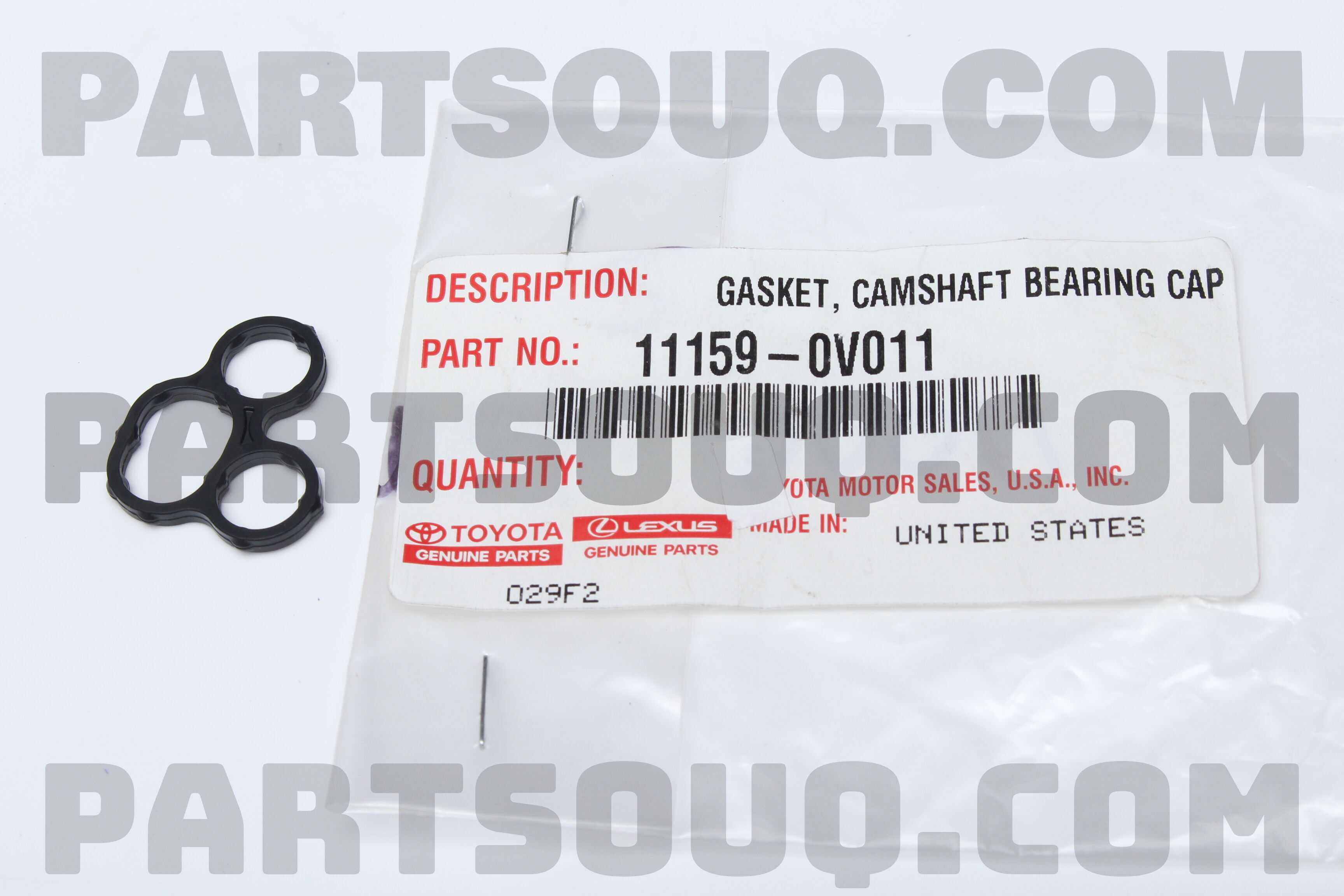 111590V011 GASKET, CAMSHAFT BEARING CAP OIL H