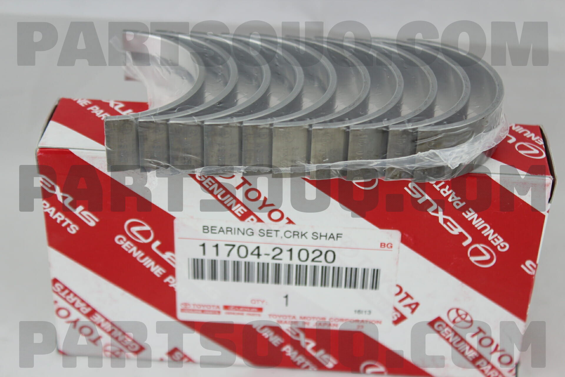 BEARING SET, CRANKSHAFT 1170421020 | Toyota Parts | PartSouq