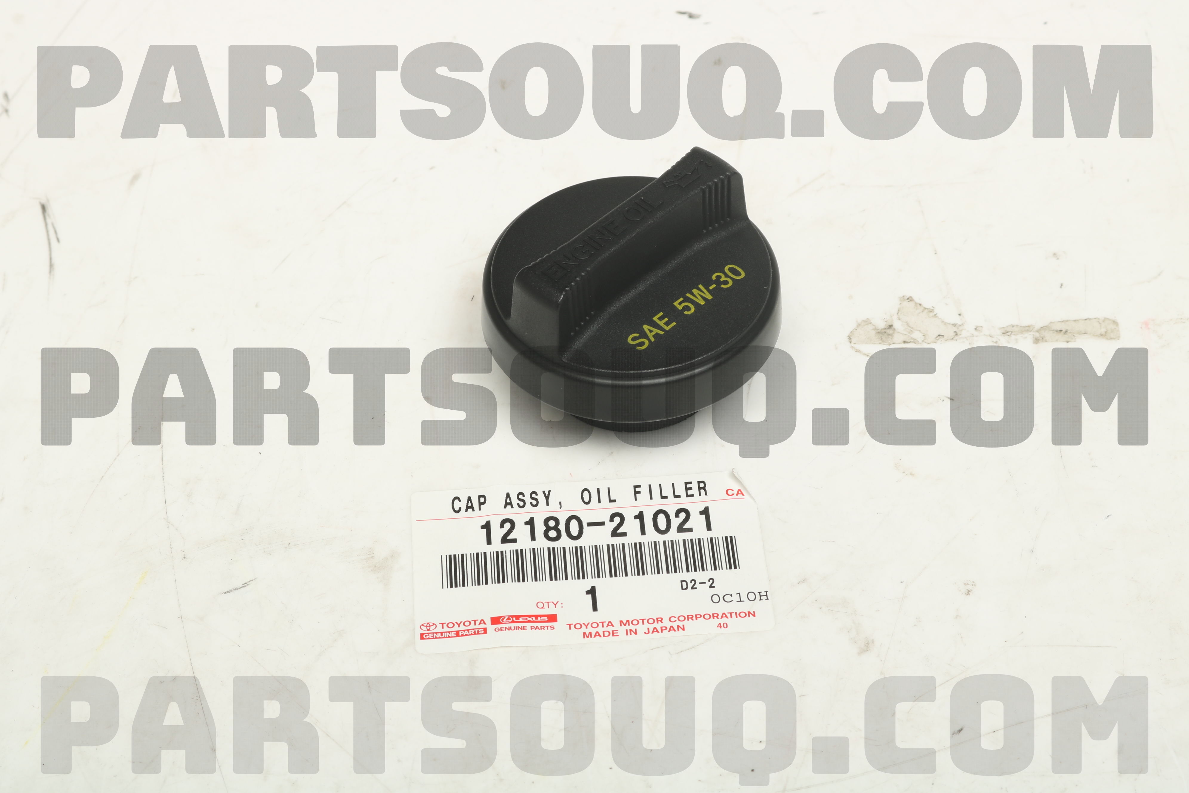 Genuine Toyota 12180-21021 Oil Filler Cap - OEM Replacement Part Made In Japan