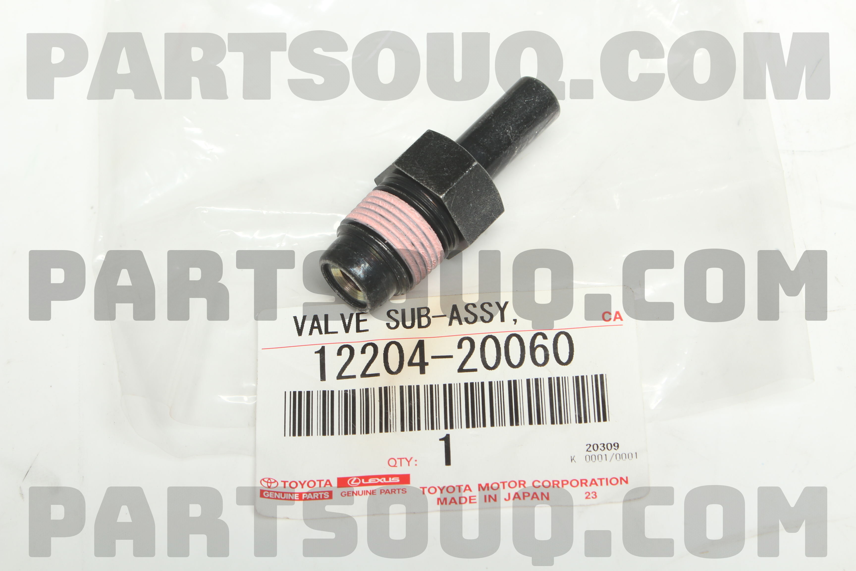 VALVE SUB-ASSY, VENTILATION 1220420060 | Toyota Parts | PartSouq