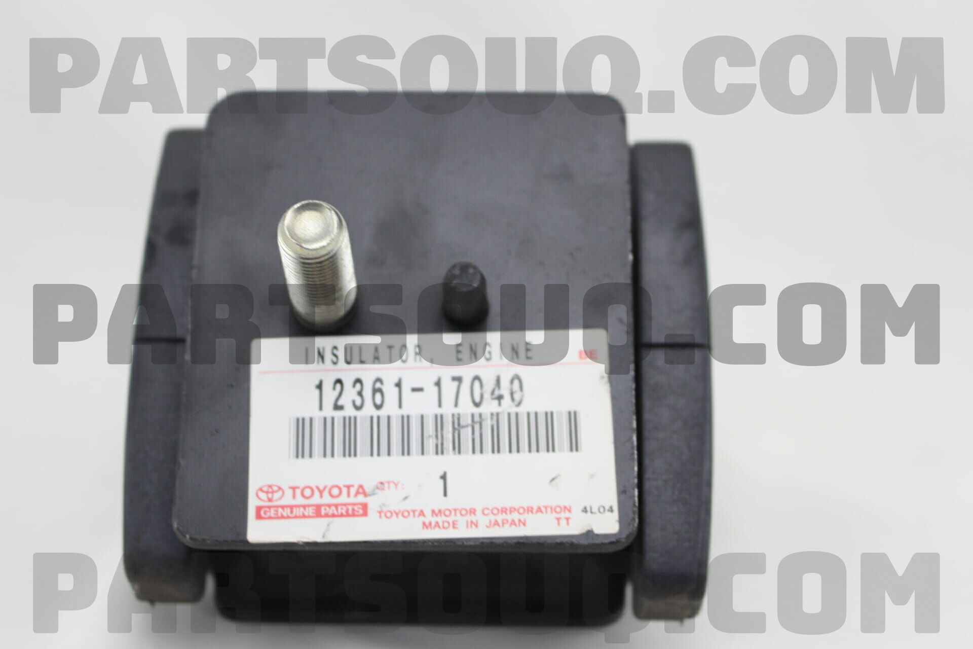 INSULATOR, ENGINE MOUNTING, FRONT 1236117040 | Toyota Parts | PartSouq