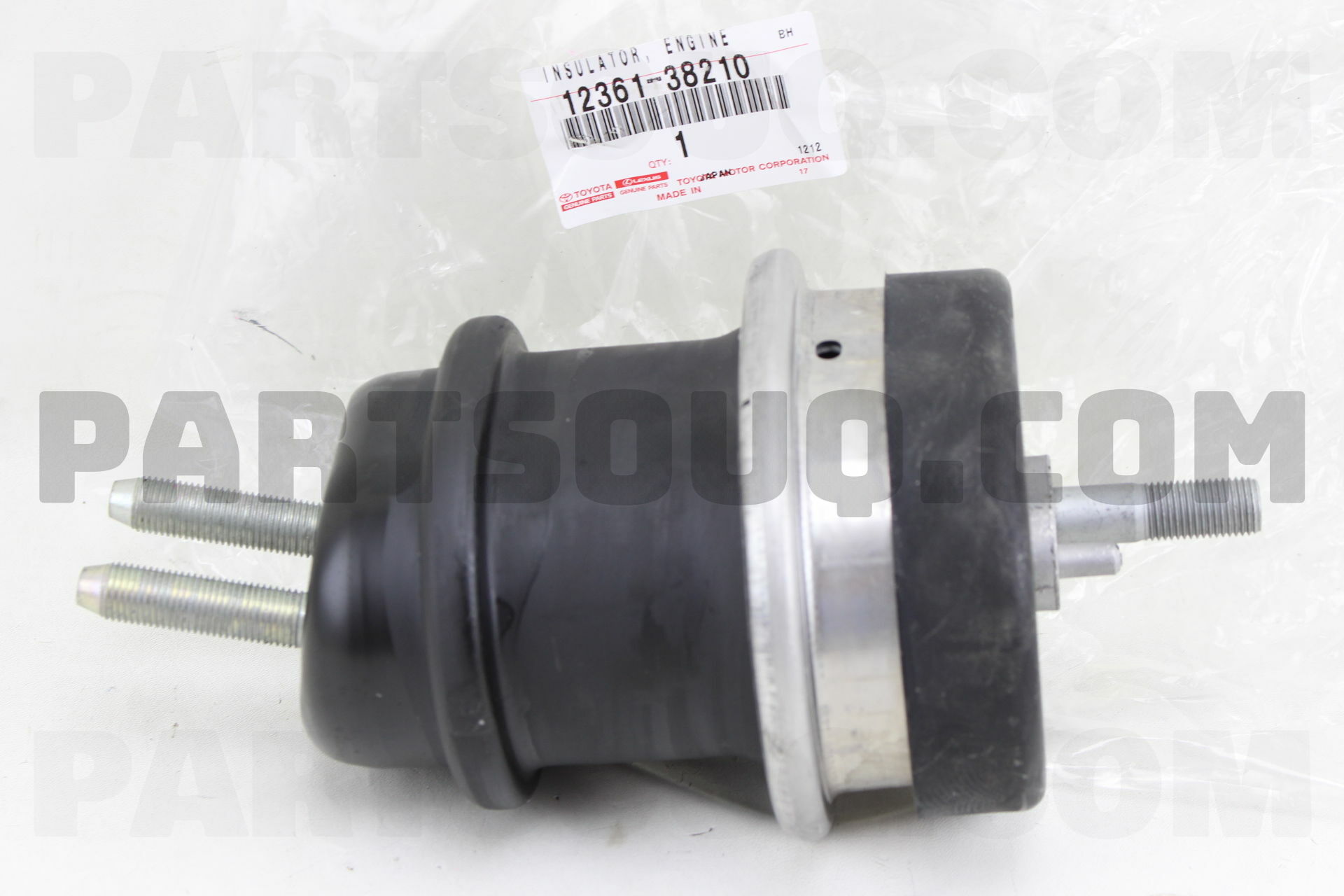 1236138210 Toyota INSULATOR, ENGINE MOUNTING, FRONT