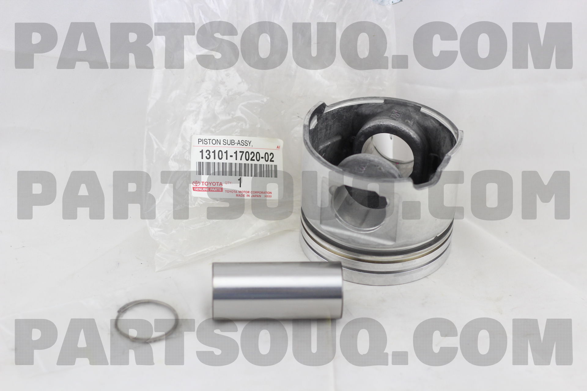 最愛 | 131011702002 W/PIN SUB-ASSY, PISTON Toyota PartSouq | Parts タイヤ・ホイール