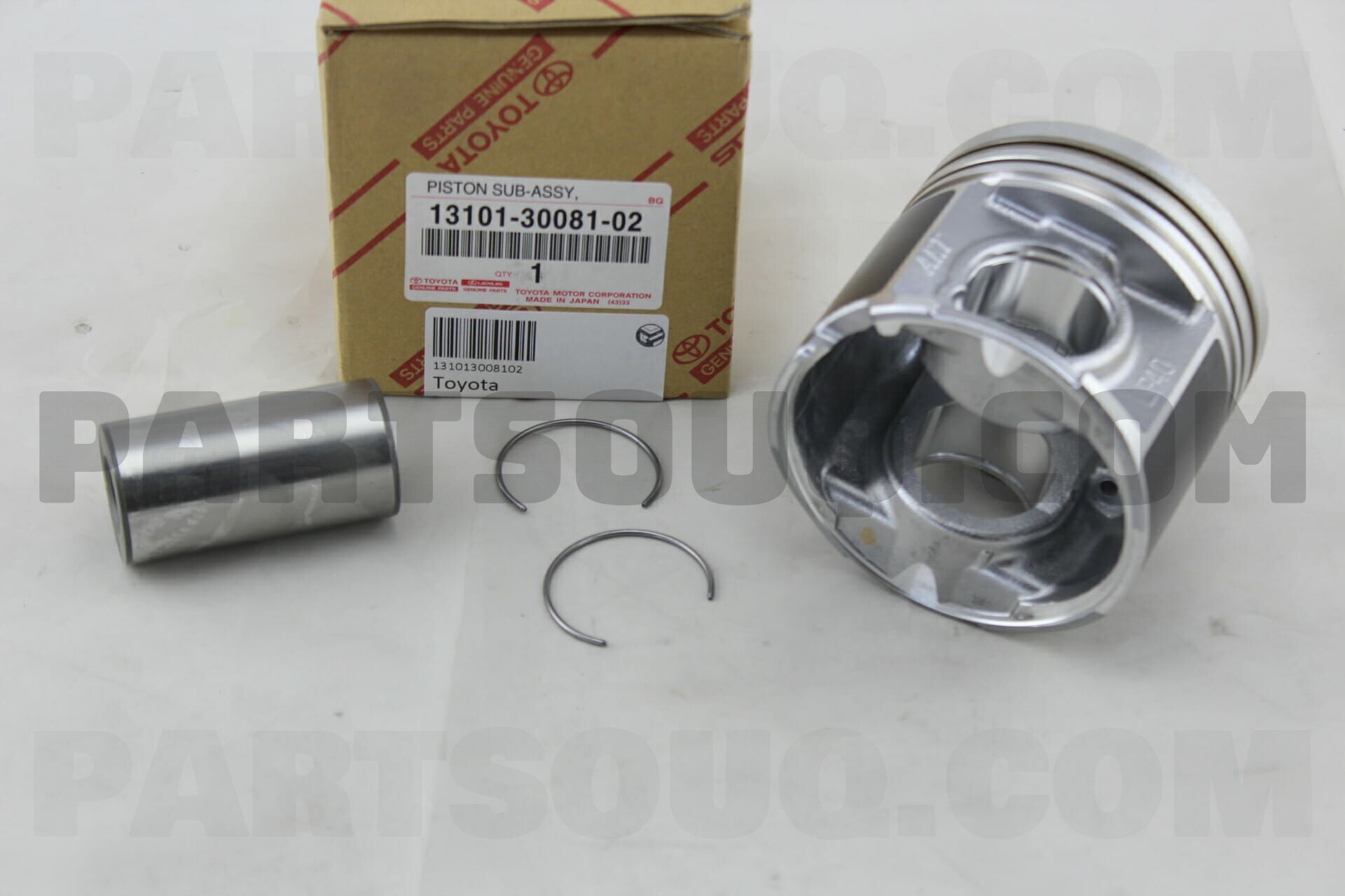 PISTON SUB-ASSY, W/PIN 131013008102 | Toyota Parts | PartSouq