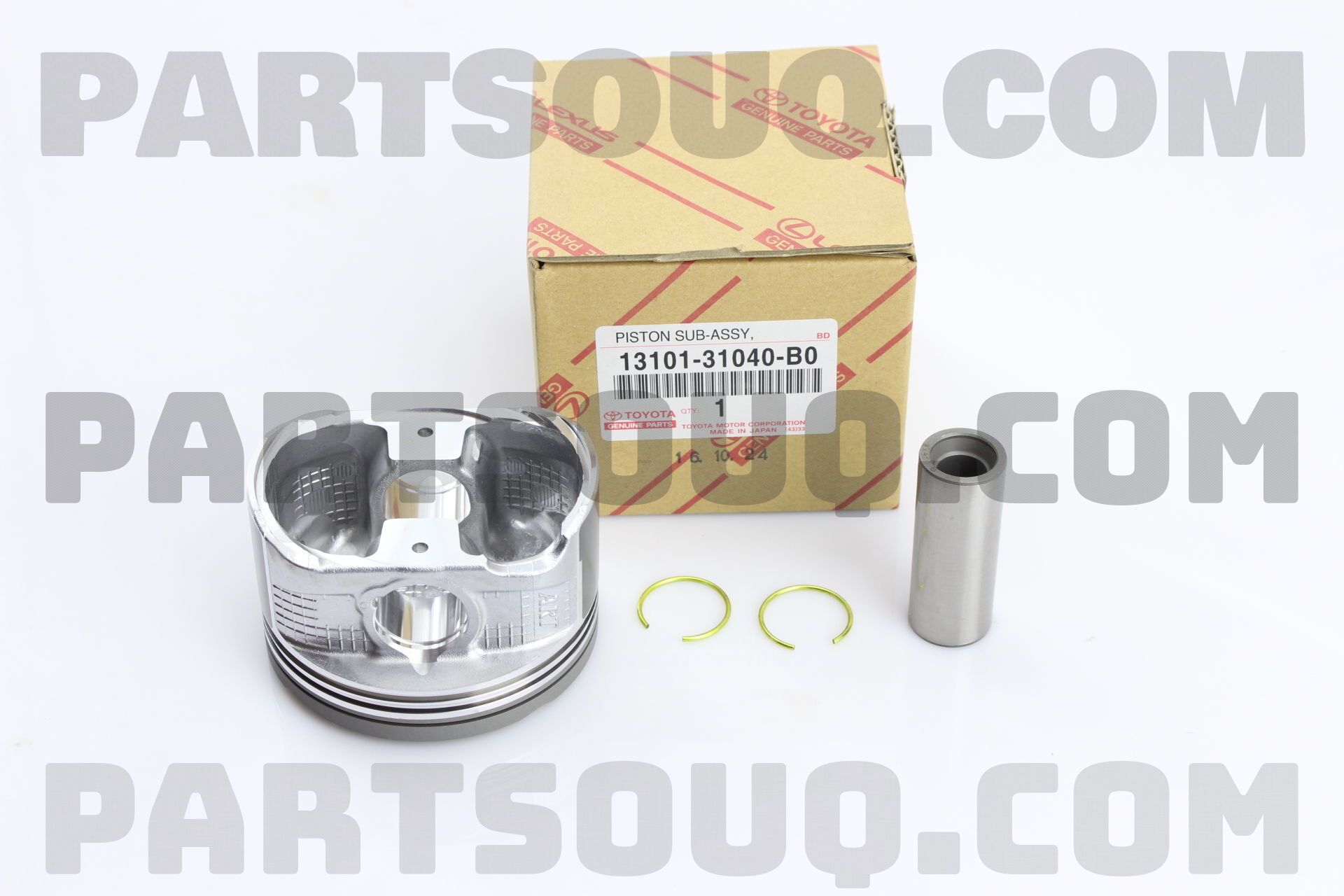 Toyota Genuine Piston With Pin – 13103-66040, OEM 1310366040, Made In Japan