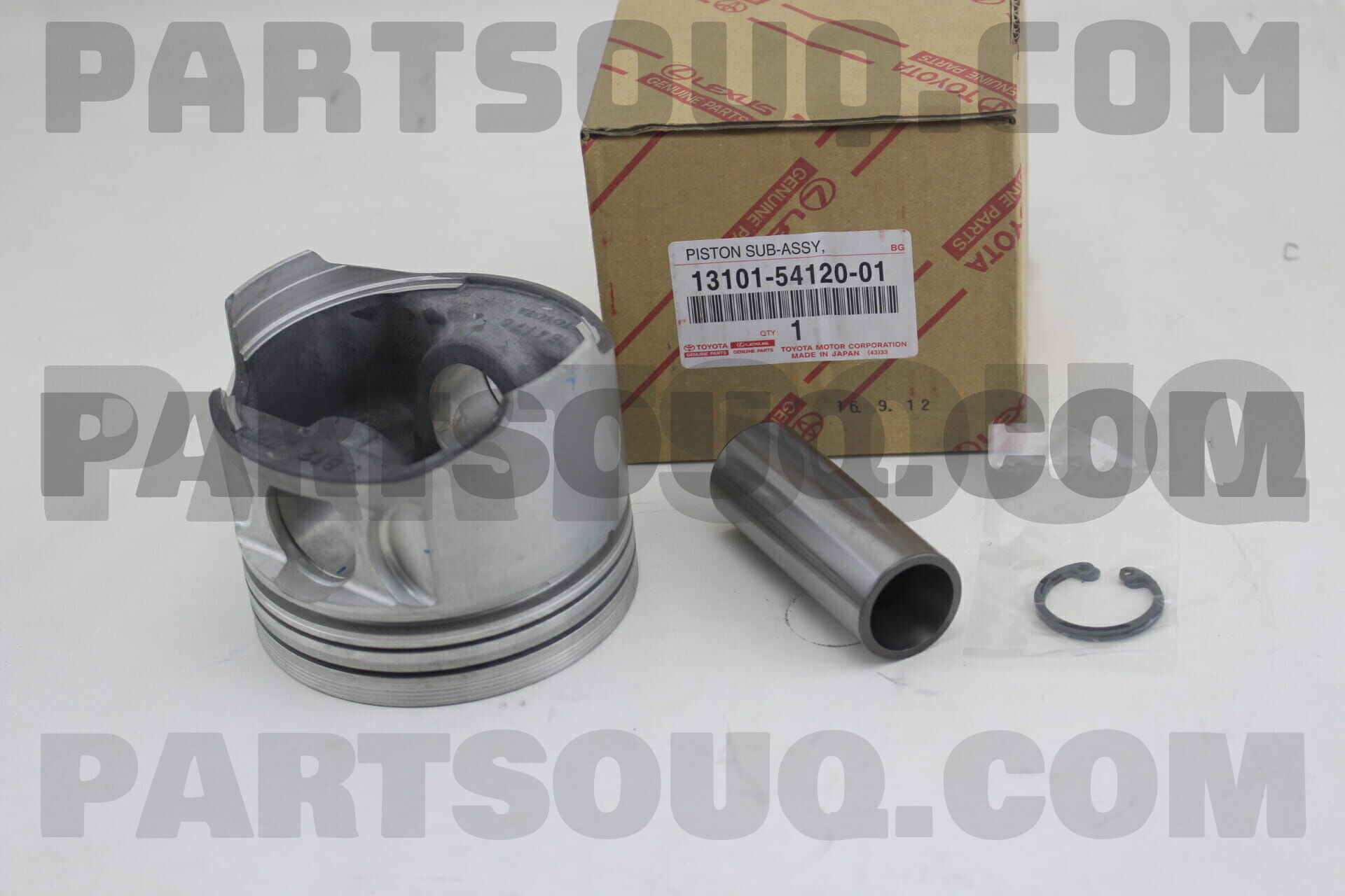 PISTON SUB-ASSY, W/PIN 131015412001 | Toyota Parts | PartSouq