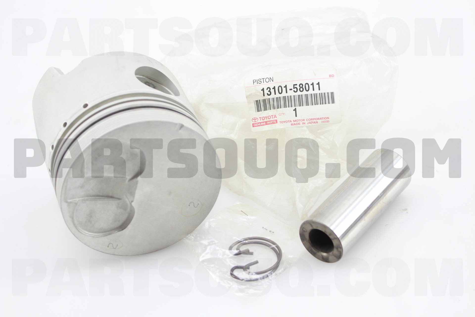 PISTON SUB-ASSY, W/PIN 1310158011 | Toyota Parts | PartSouq