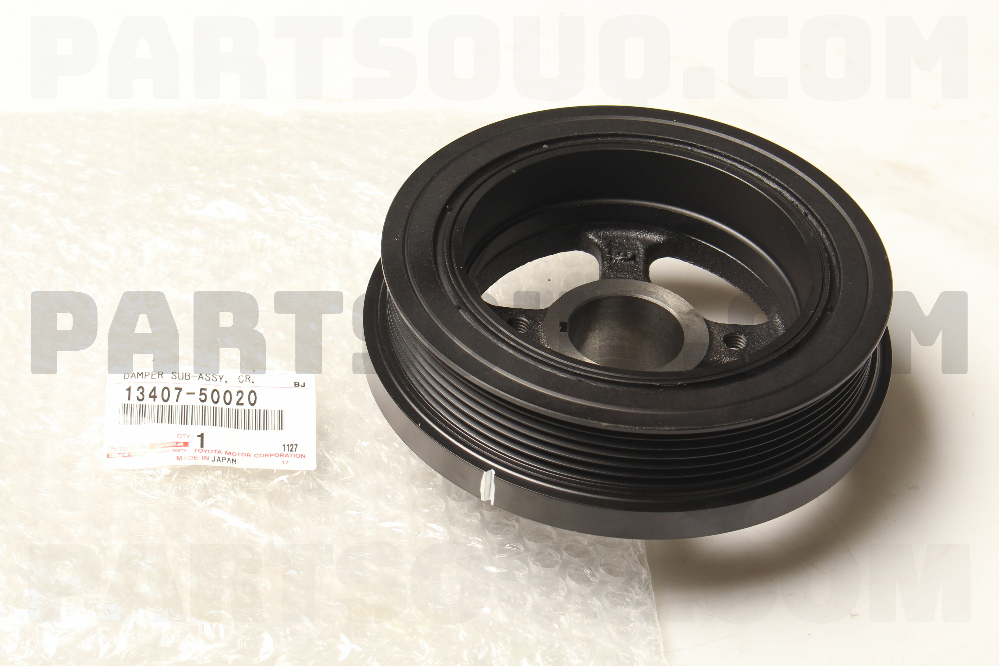 DAMPER SUB-ASSY, CRANKSHAFT 1340750040 | Toyota Parts | PartSouq