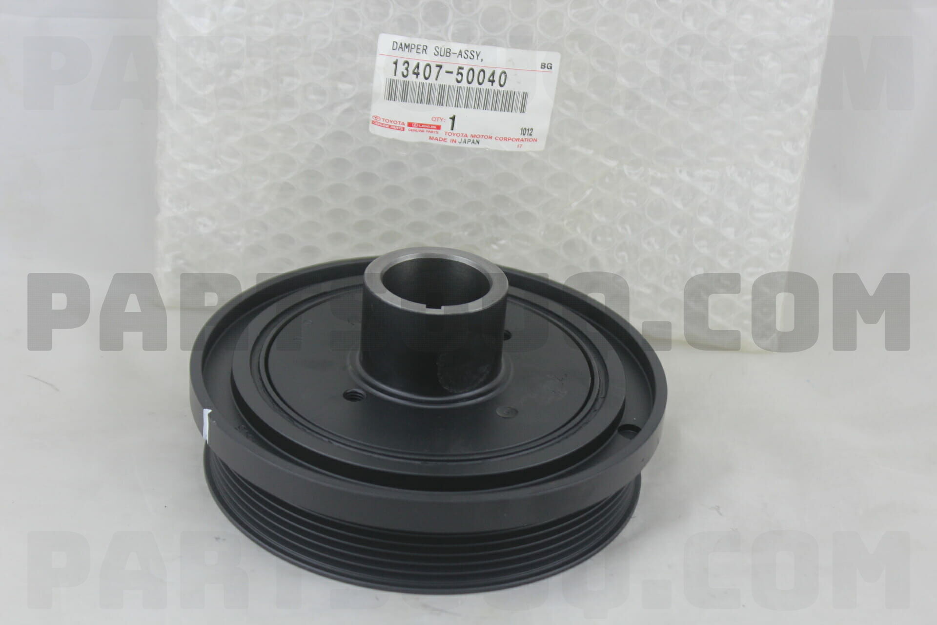 DAMPER SUB-ASSY, CRANKSHAFT 1340750040 | Toyota Parts | PartSouq