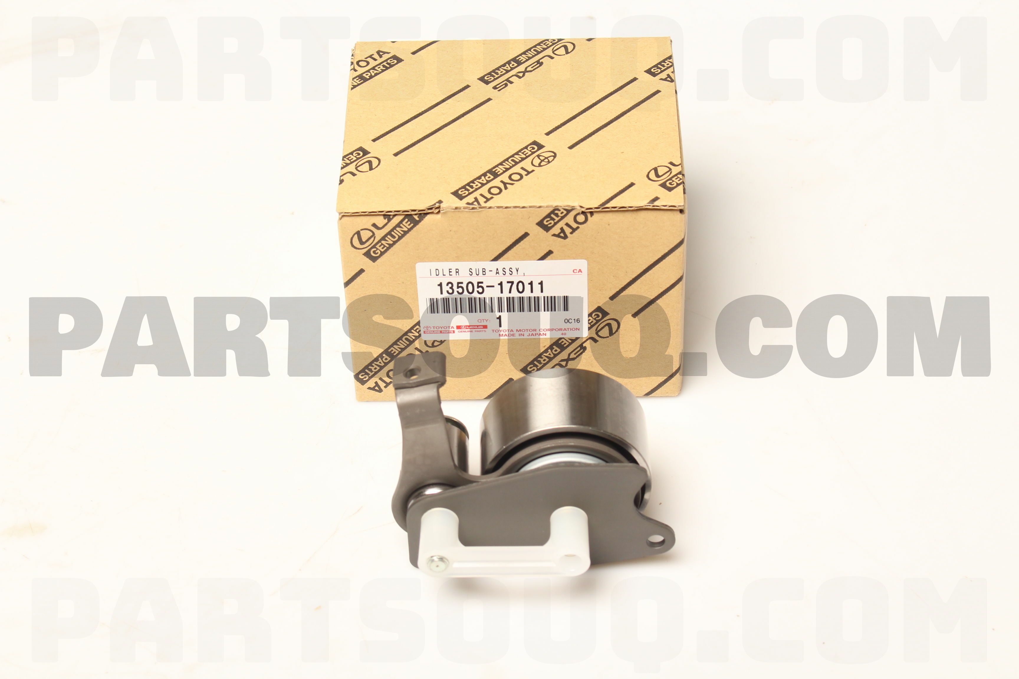 1350511011 Genuine Toyota IDLER SUB-ASSY, TIMING BELT, NO.1