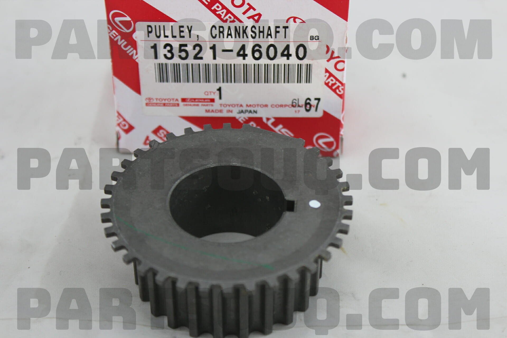 1352146040 PULLEY, CRANKSHAFT TIMING