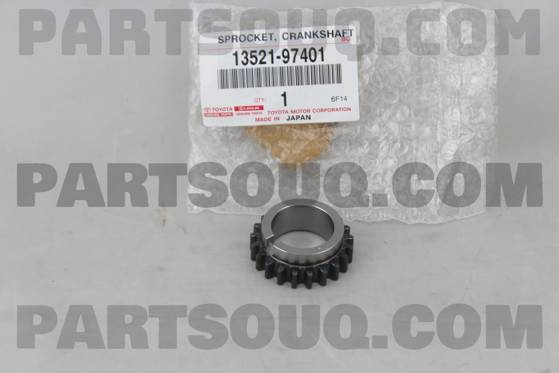 GEAR OR SPROCKET, CRANKSHAFT TIMING 1352197401 | Toyota Parts | PartSouq