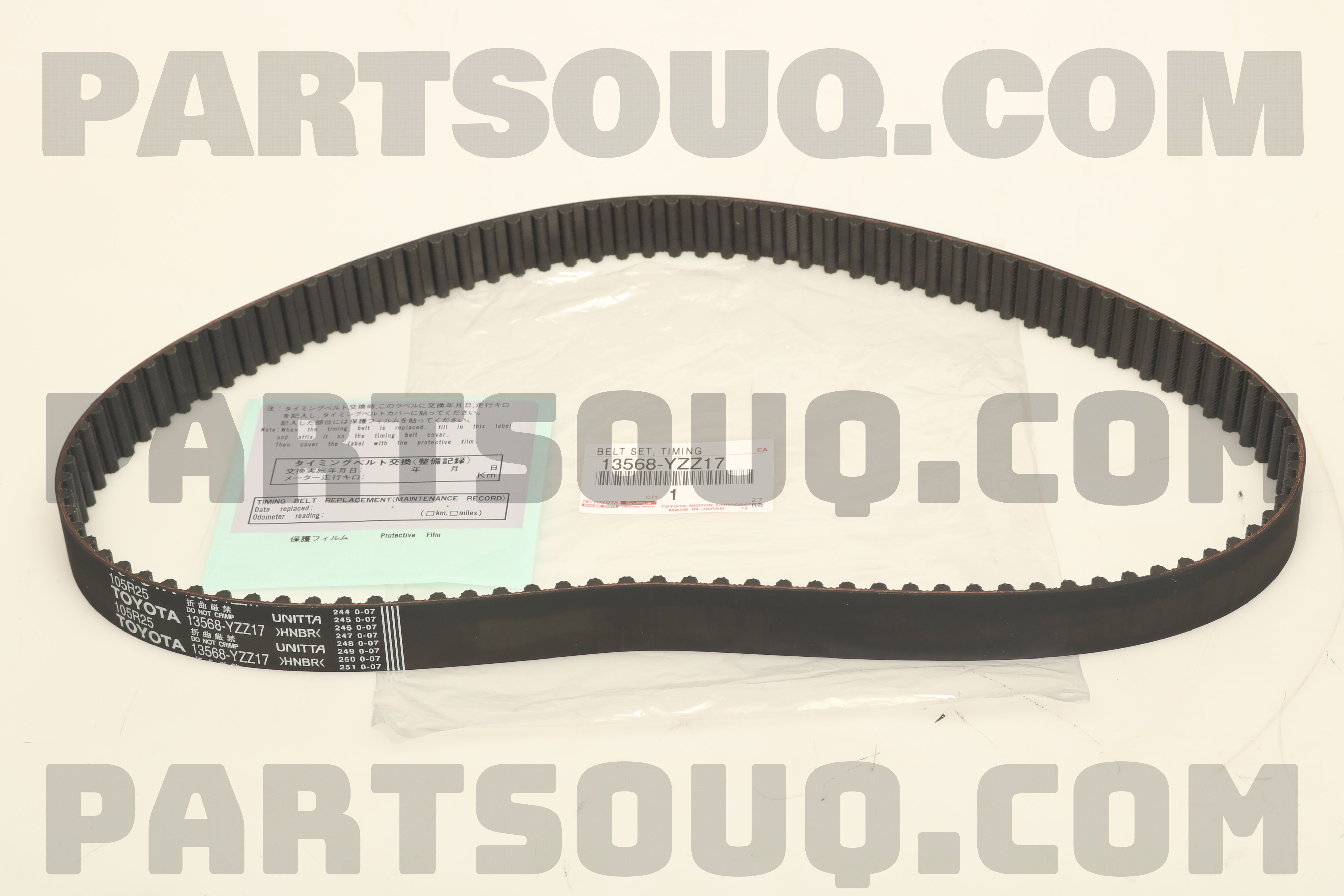 よ BELT SET,TIMING 13568YZZ17 | Toyota Parts | PartSouq